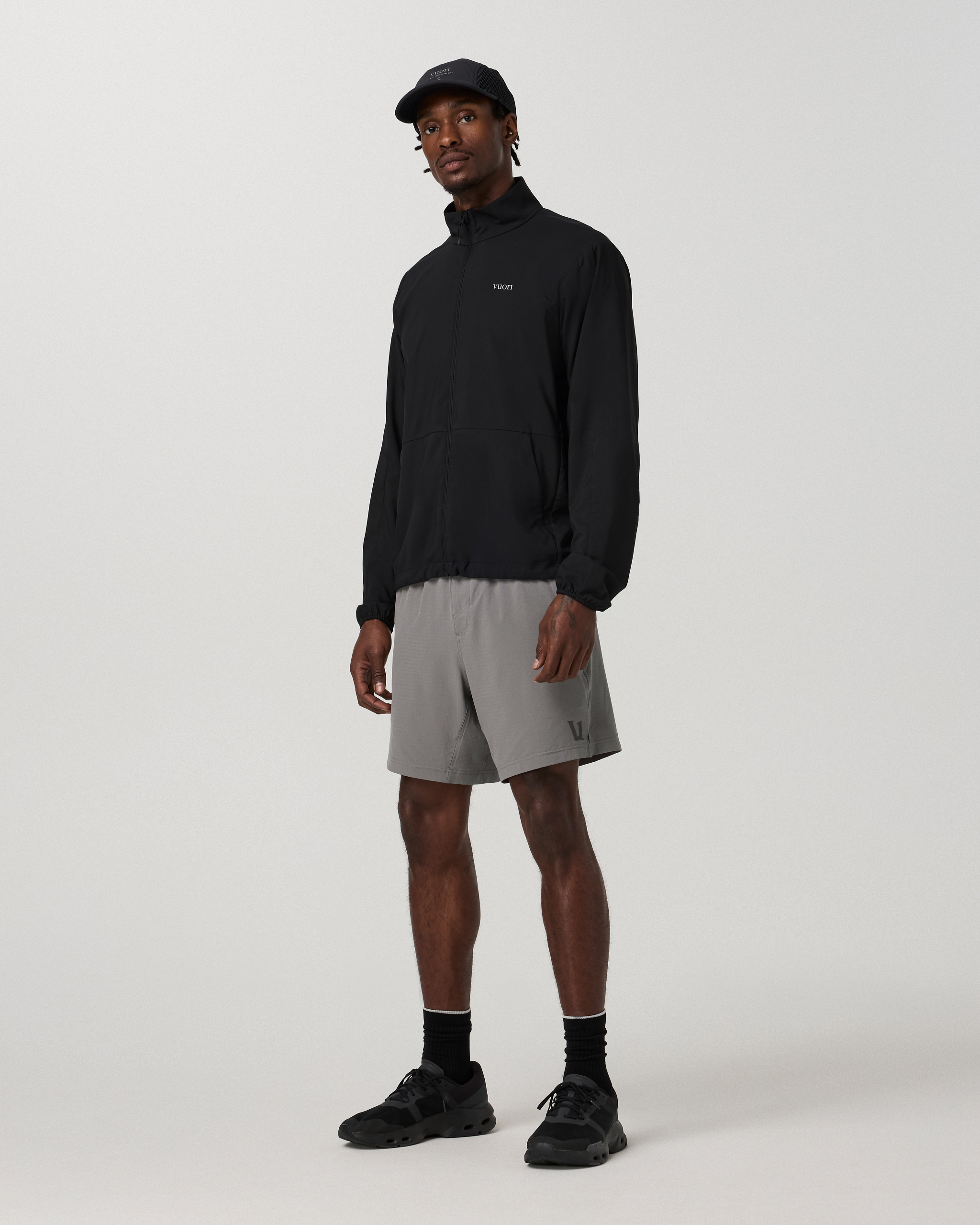 Vuori HardKore Short Lined 7 | Smoke - Image 5