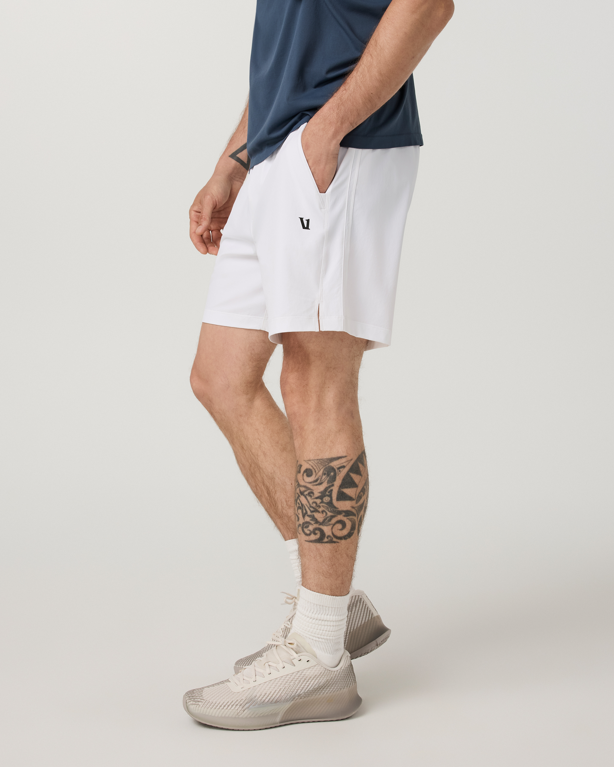 Crosscourt Pro Short Unlined 7 | White