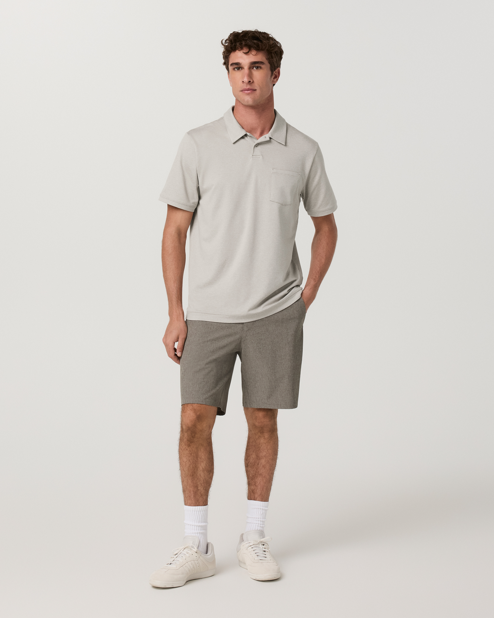 Aim Short 8 | Oregano Linen Texture - Image 3