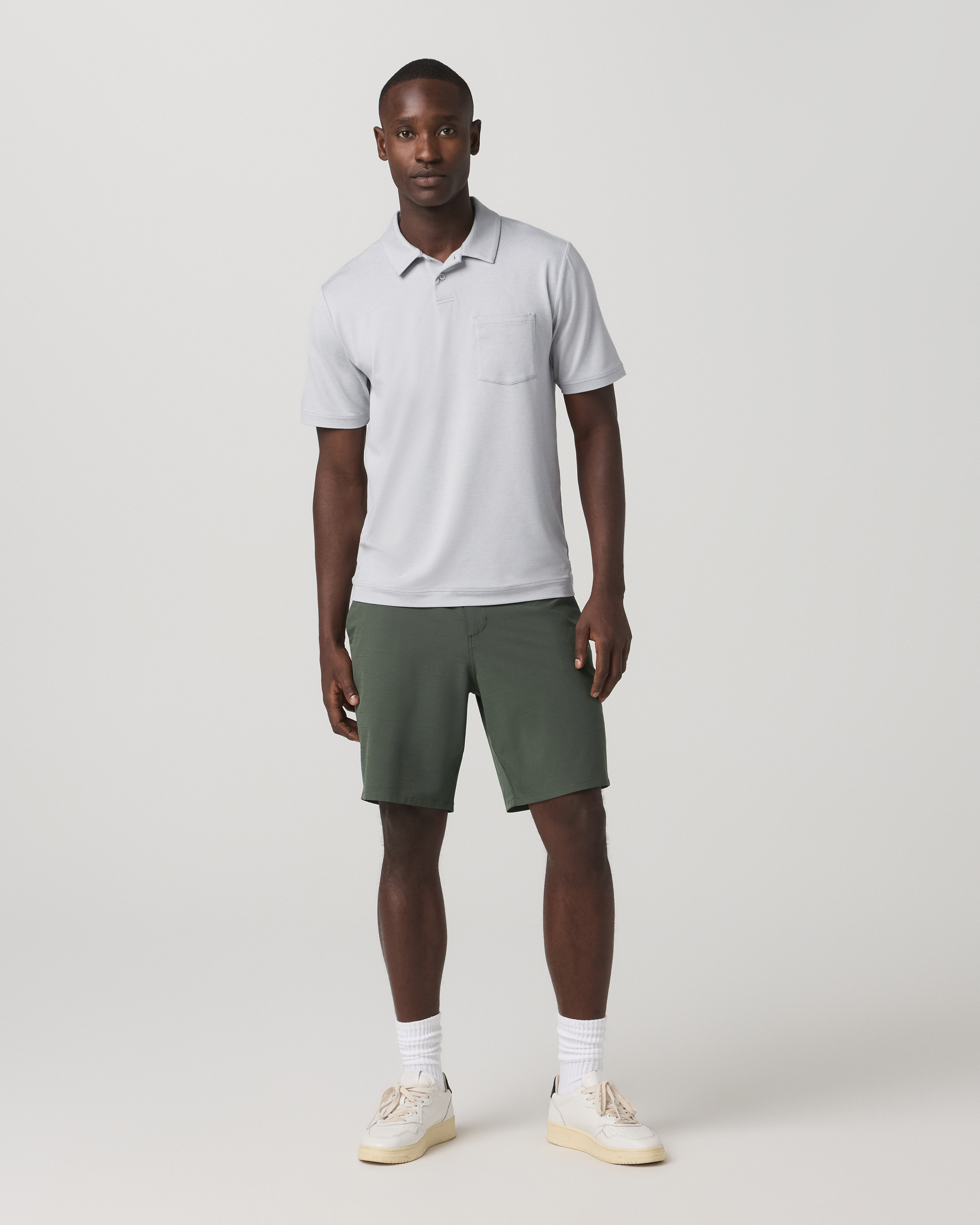 Aim Short 8 | River Rock Slub Stripe - Image 3