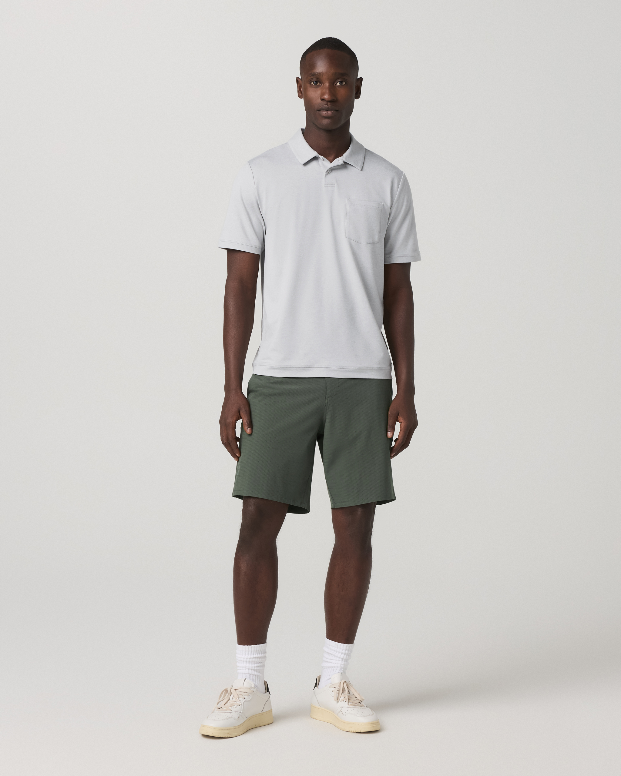 Aim Short 8 | River Rock Slub Stripe - Image 5