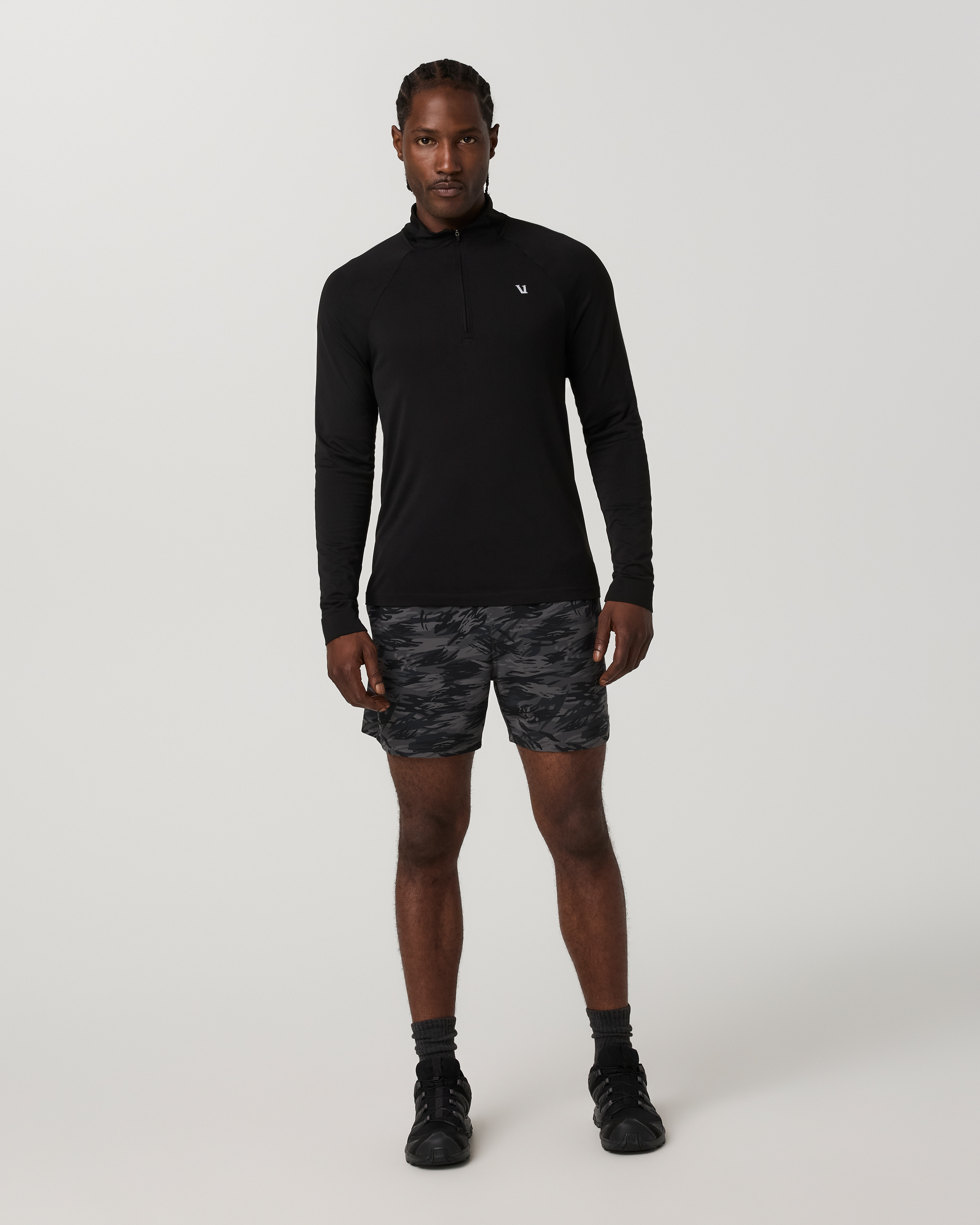 Banks Session Short Unlined 5 | Black Riptide Camo - Image 3