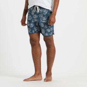 Cruise Boardshort | Indigo Floating Palm