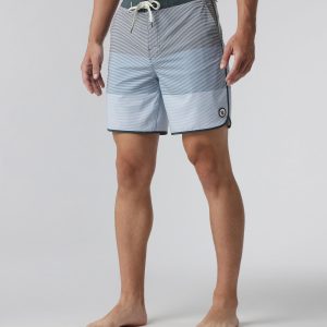 Cruise Boardshort | Smoked Beryl Wave Stripe