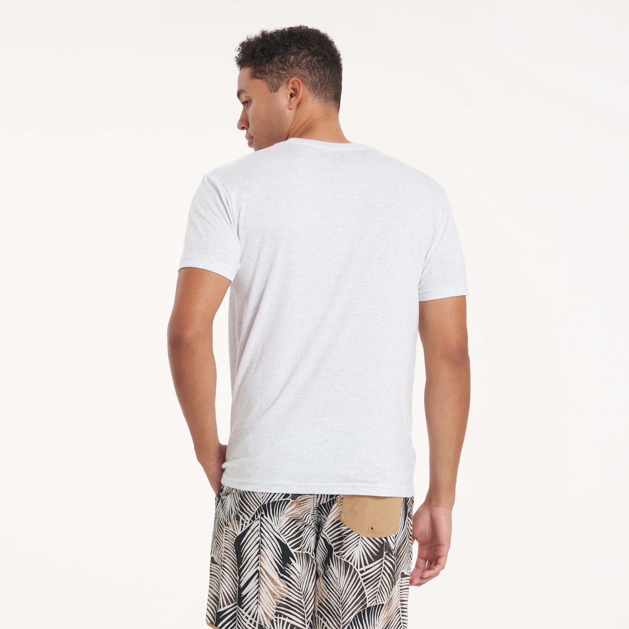 ACTV Club Tee | White Heather - Image 3