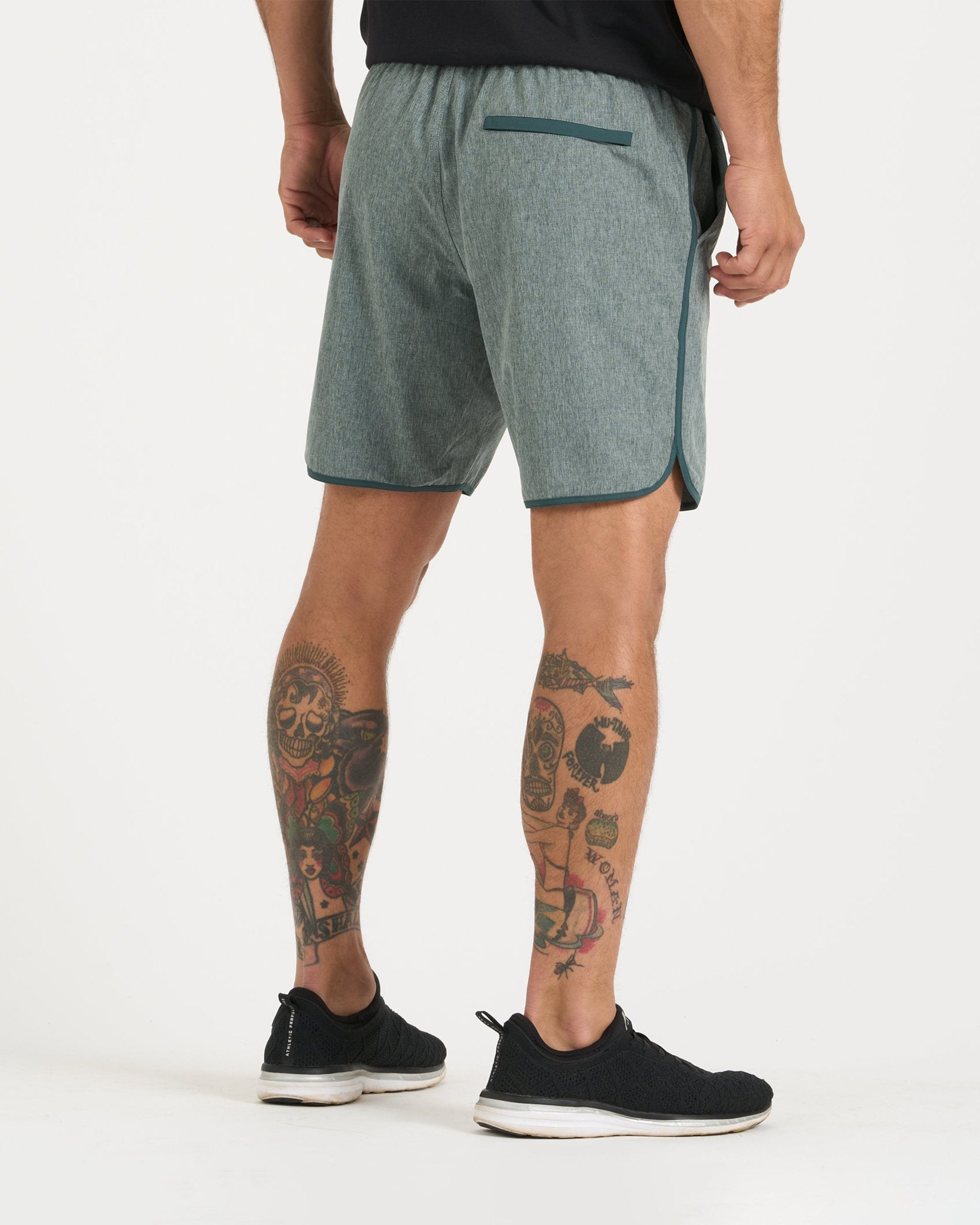 Banks Short Unlined 7 | Beryl Linen Texture - Image 2