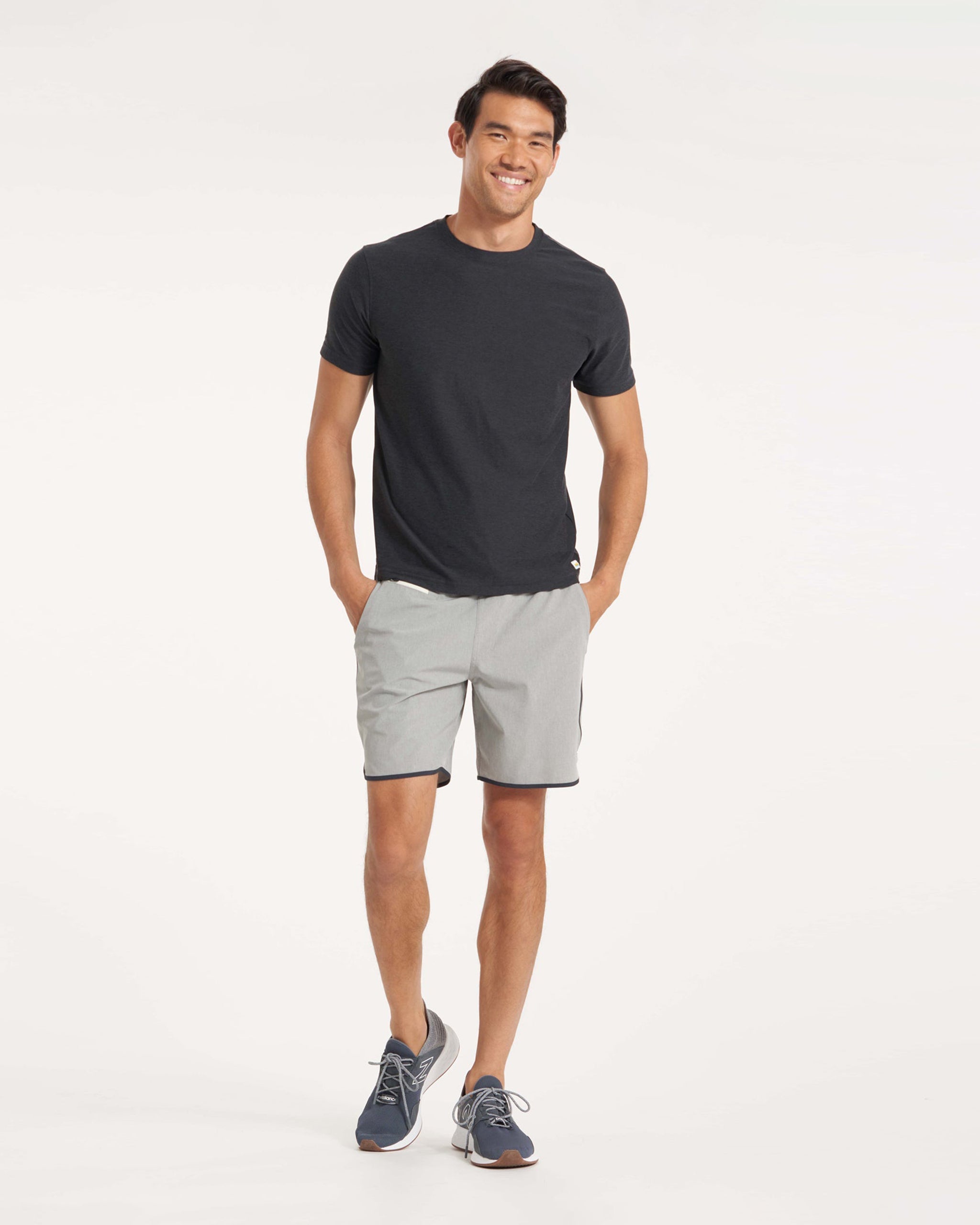 Banks Short Unlined 7 | Eucalyptus Linen Texture - Image 3