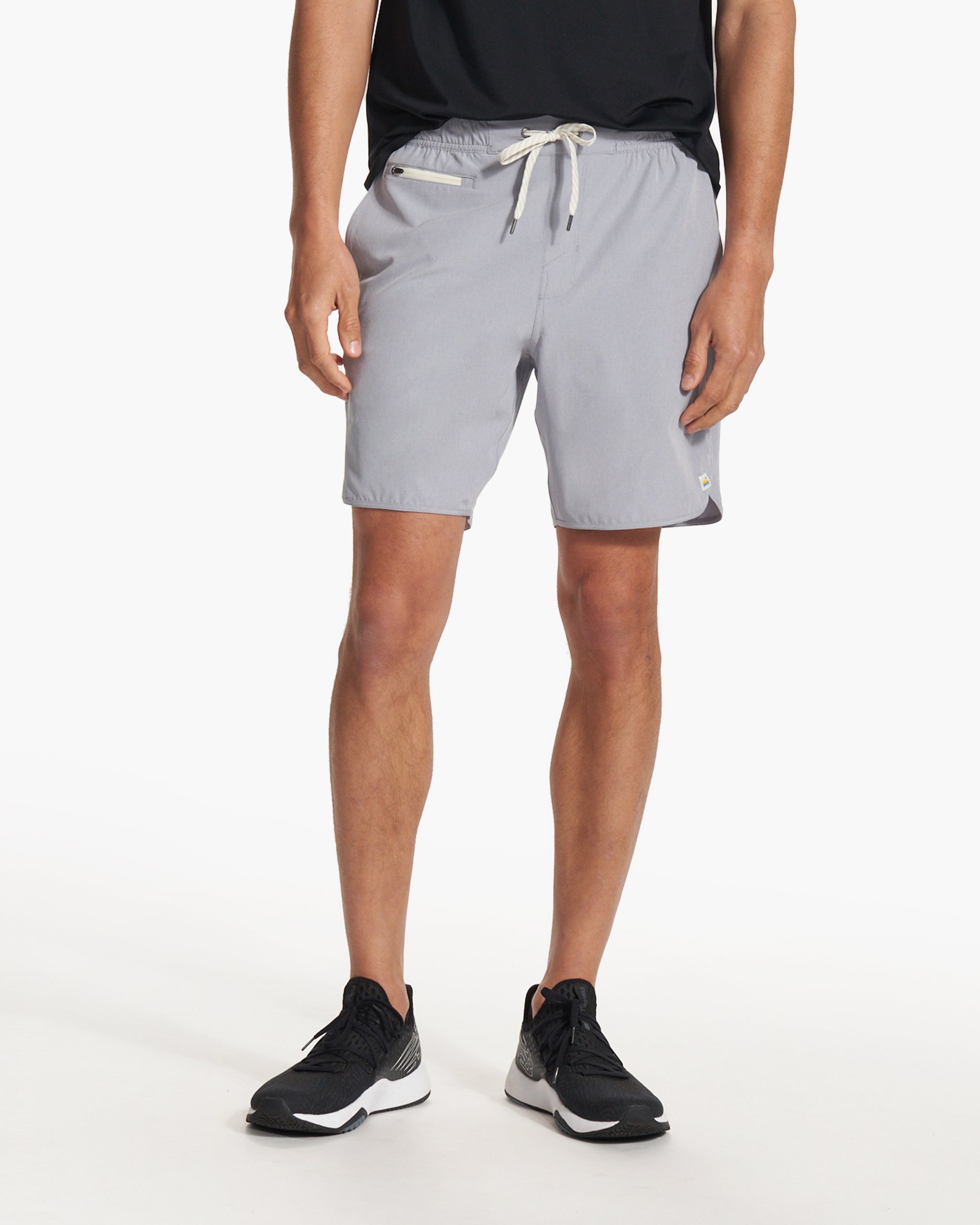 Banks Short Unlined 7 | Marble Linen Texture