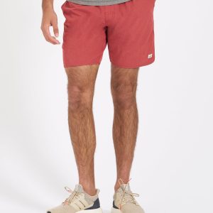 Banks Short Unlined 7 | Redwood Linen Texture