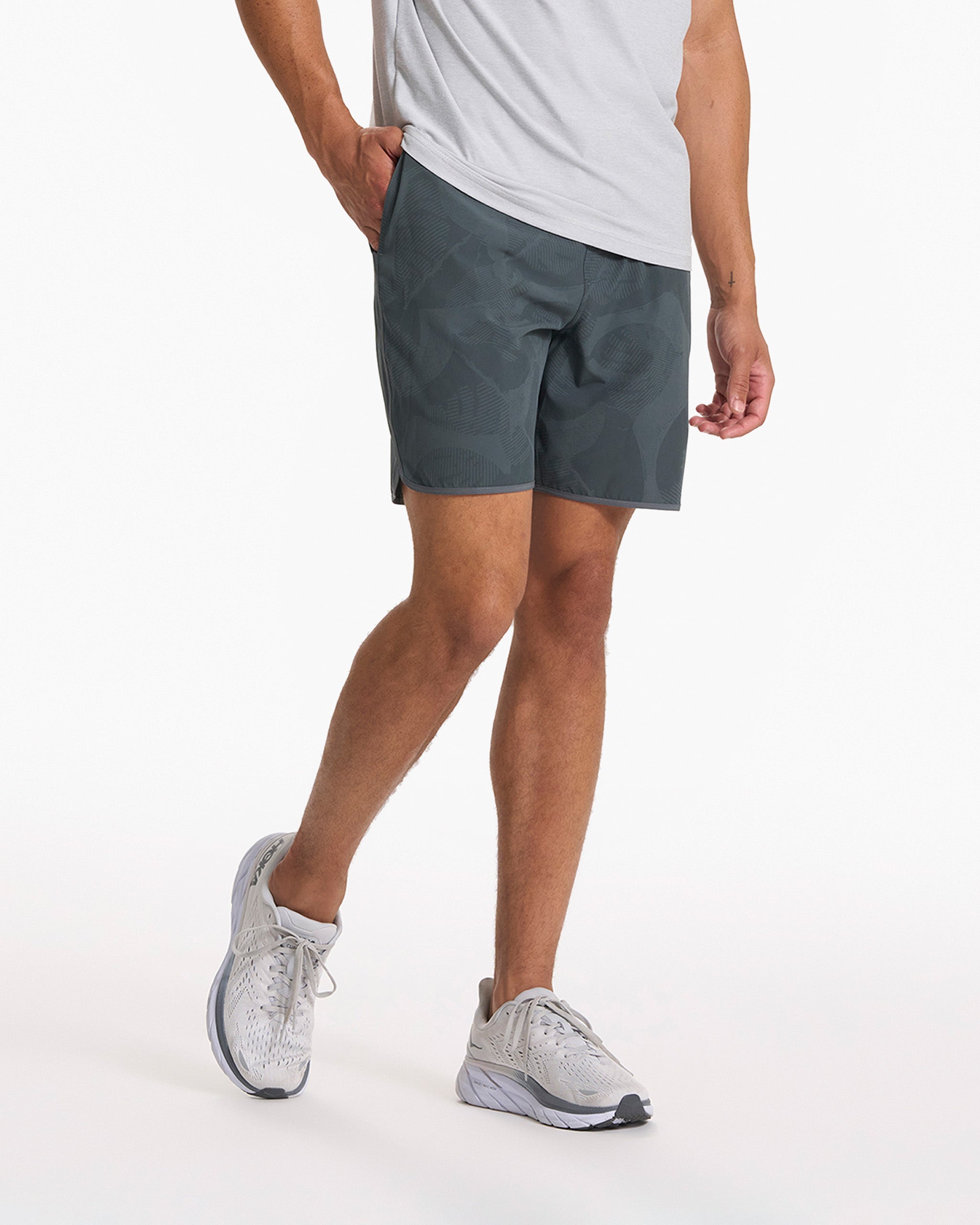 Banks Short Unlined 7 | Smoked Beryl Deco