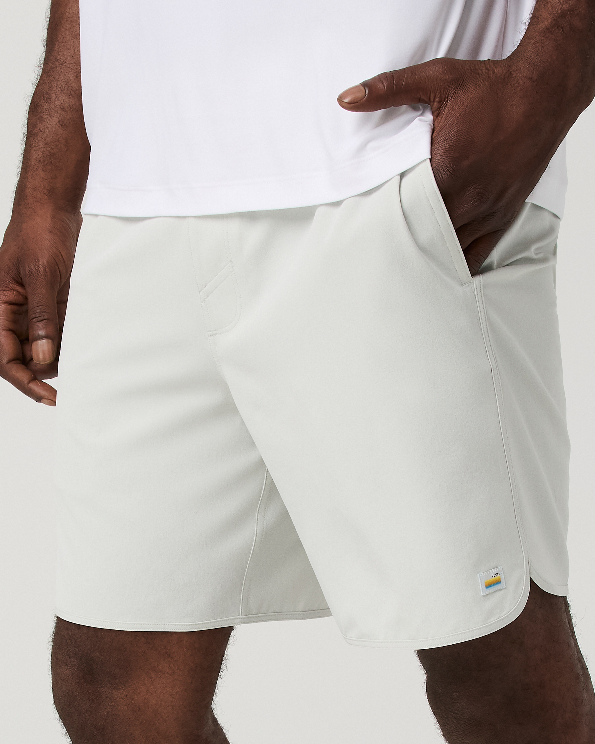 Banks Short Unlined 7 | Breeze Linen Texture - Image 4