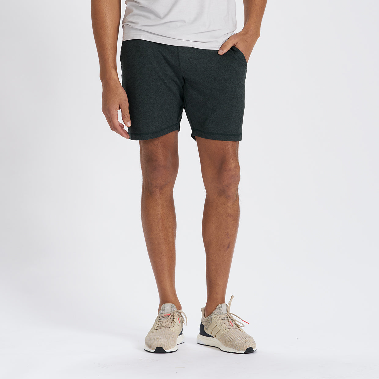 Ponto Performance Short 7 | Blackened Green Heather