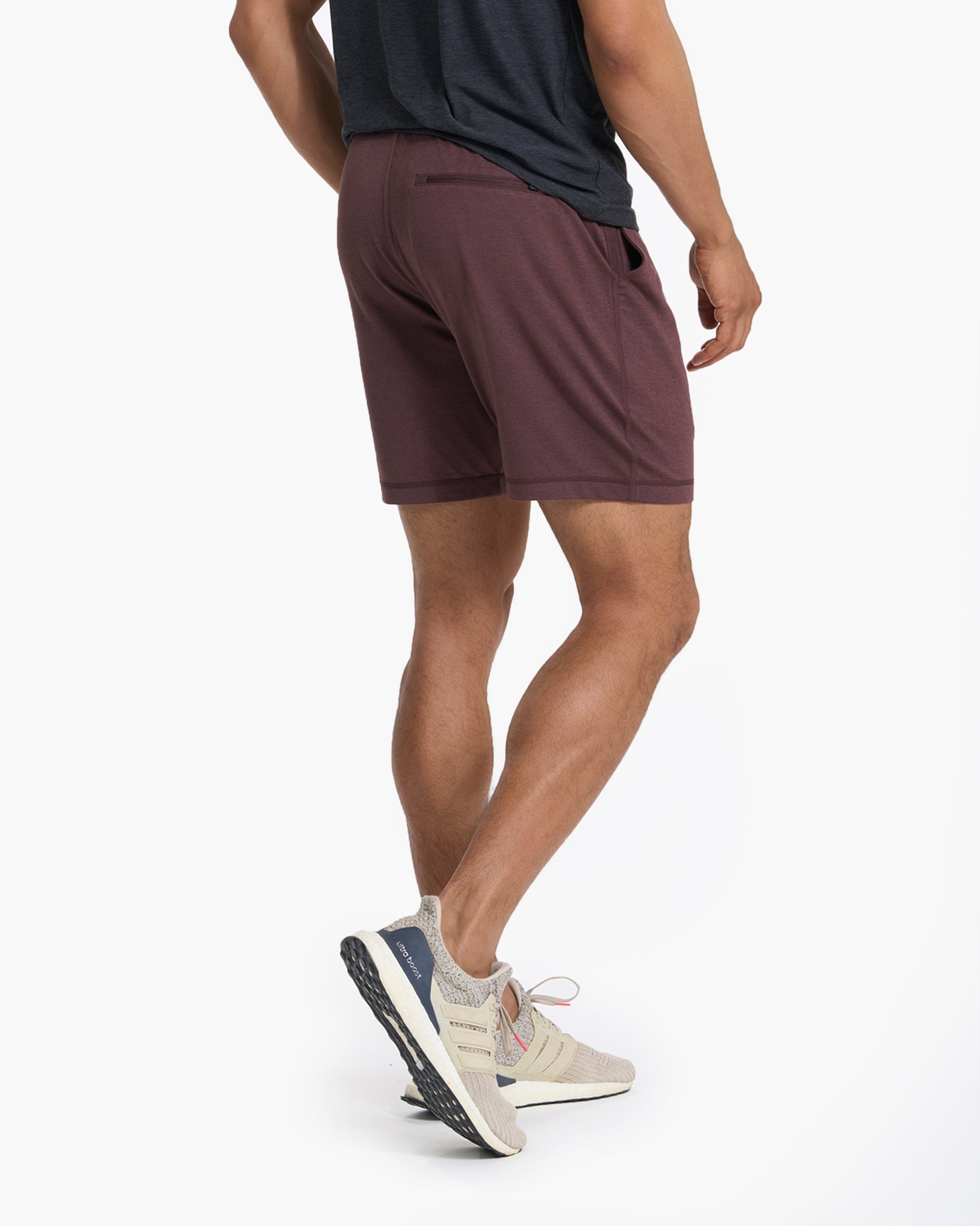 Ponto Performance Short 7 | Chestnut Heather - Image 3