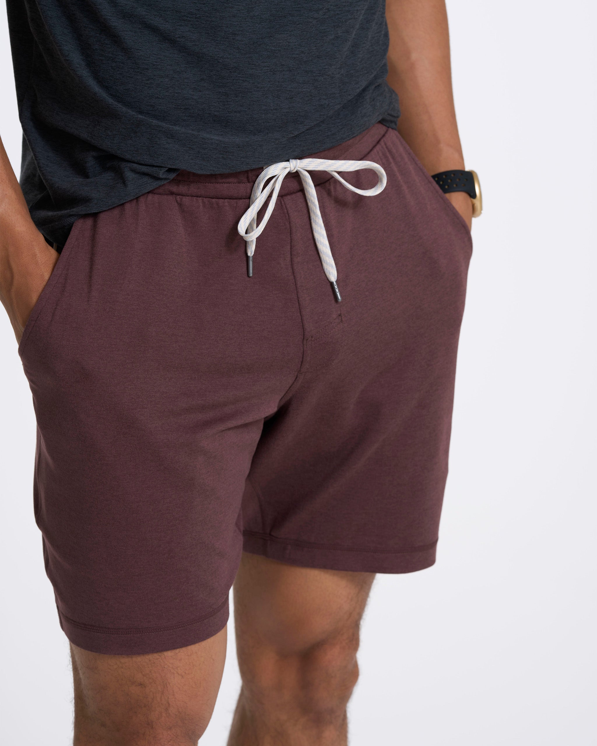 Ponto Performance Short 7 | Chestnut Heather - Image 5