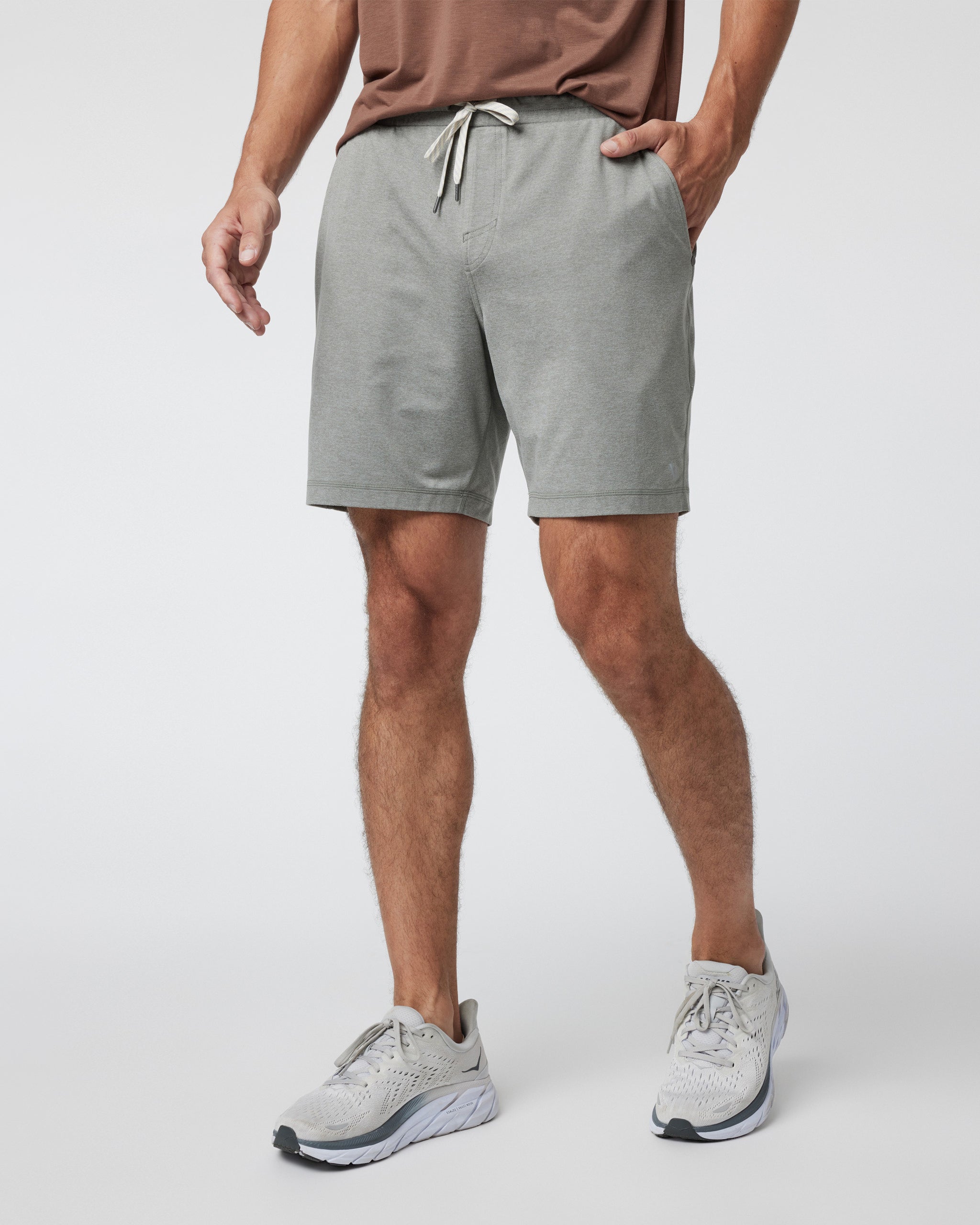 Ponto Performance Short 7 | Driftwood Heather