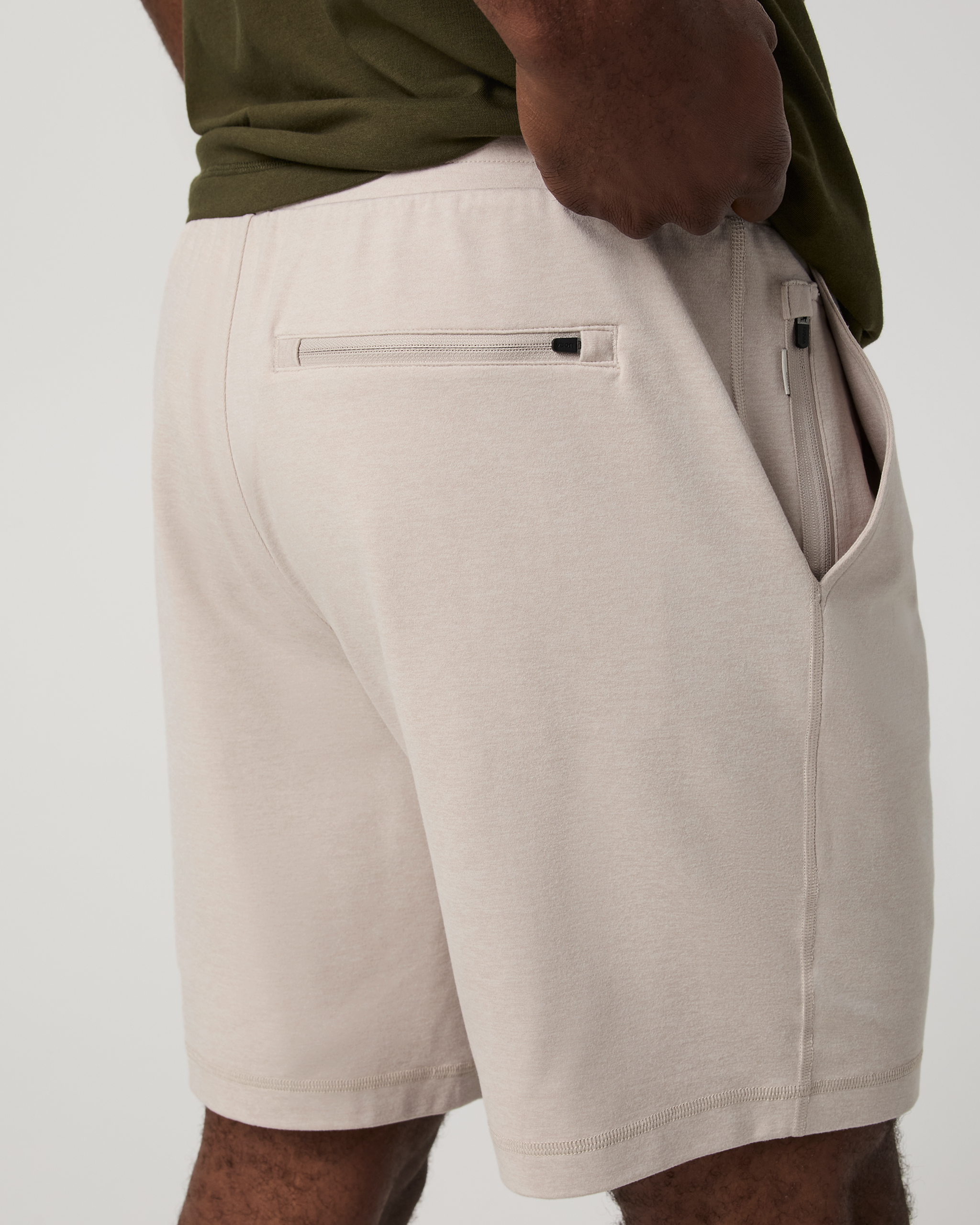 Ponto Performance Short 7 | Ecru Heather - Image 3