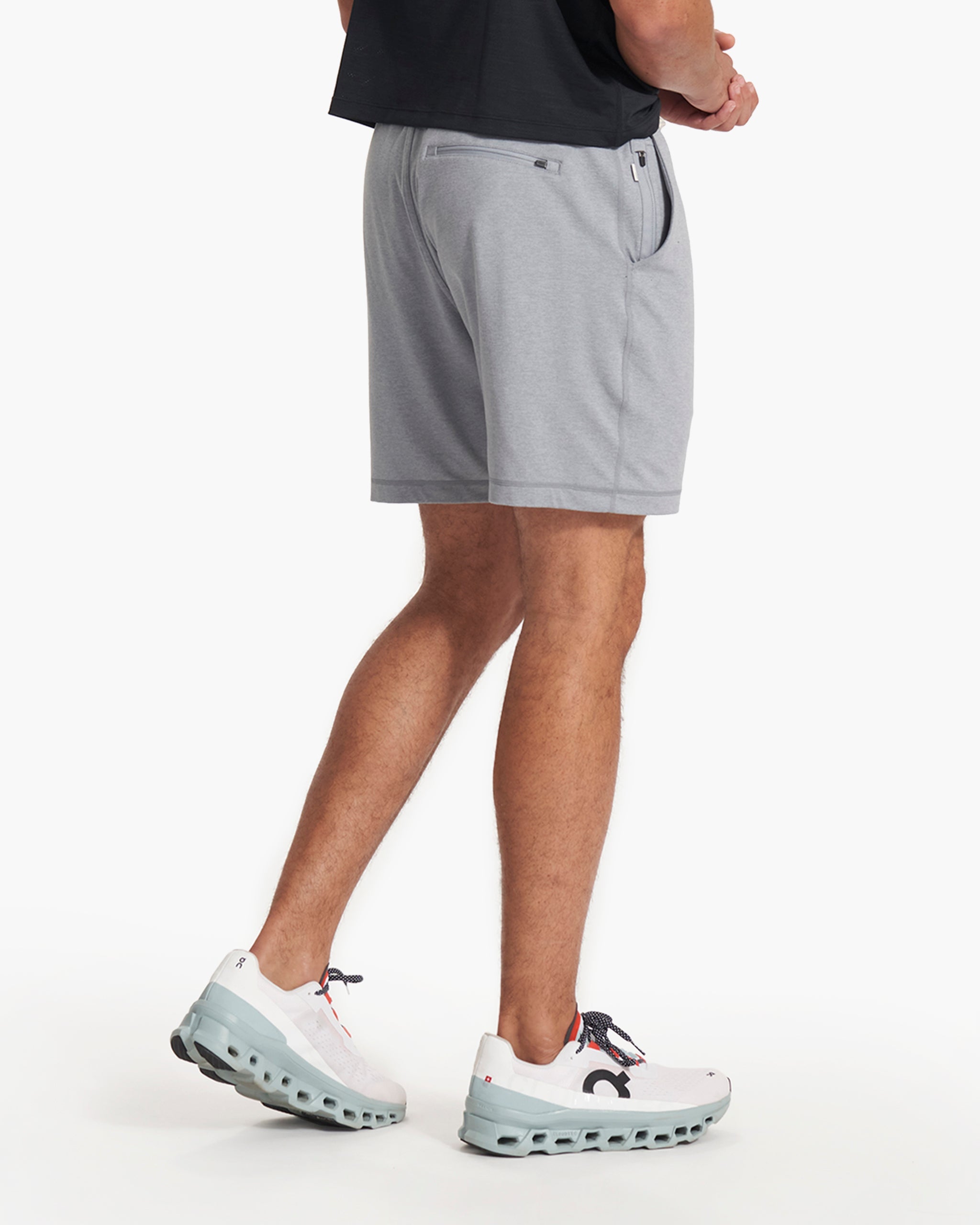 Ponto Performance Short 7 | Steel Heather - Image 3