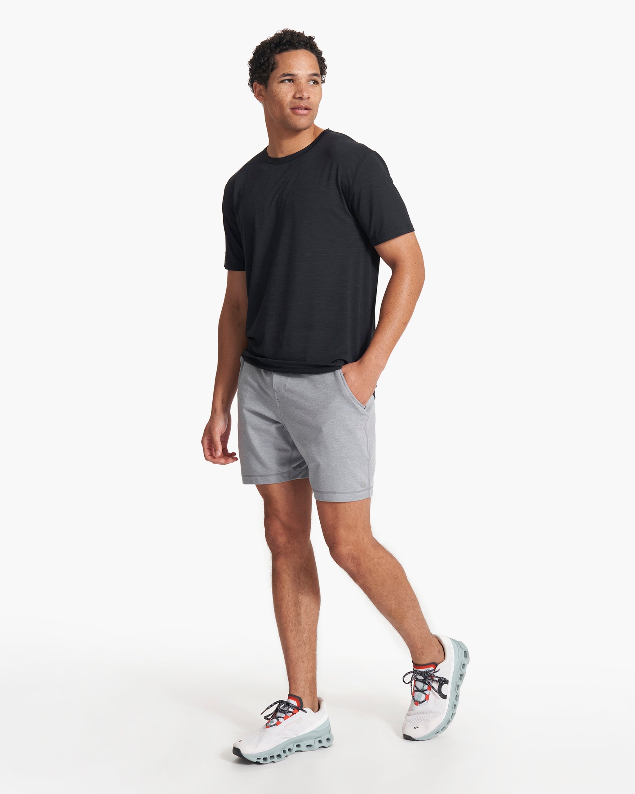 Ponto Performance Short 7 | Steel Heather - Image 4