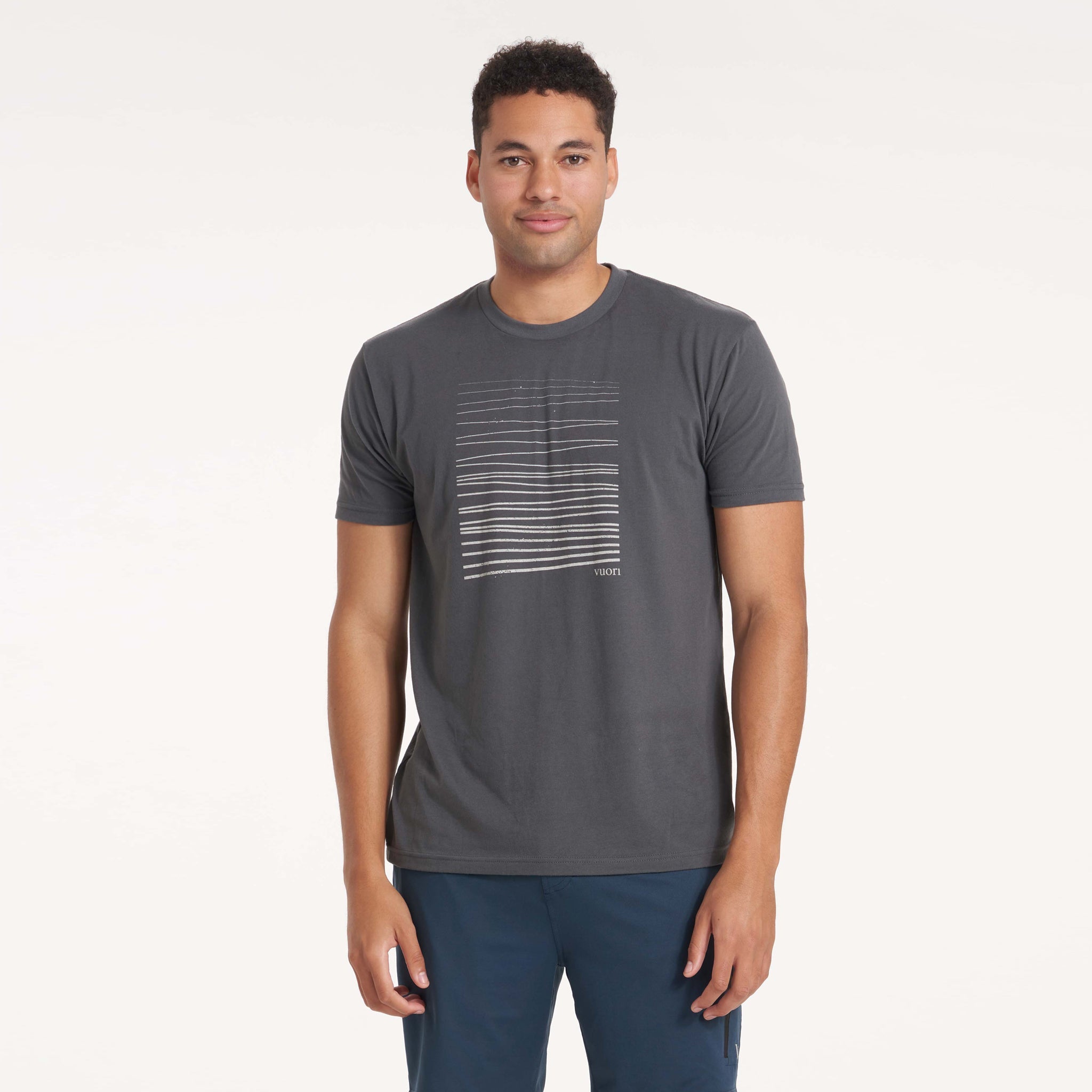 Driftwood Tee | Charcoal