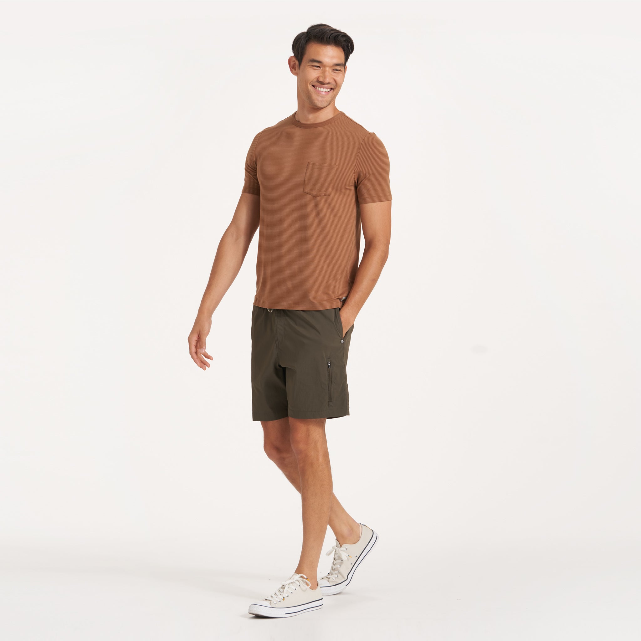 Linear Tech Tee | Rum - Image 4