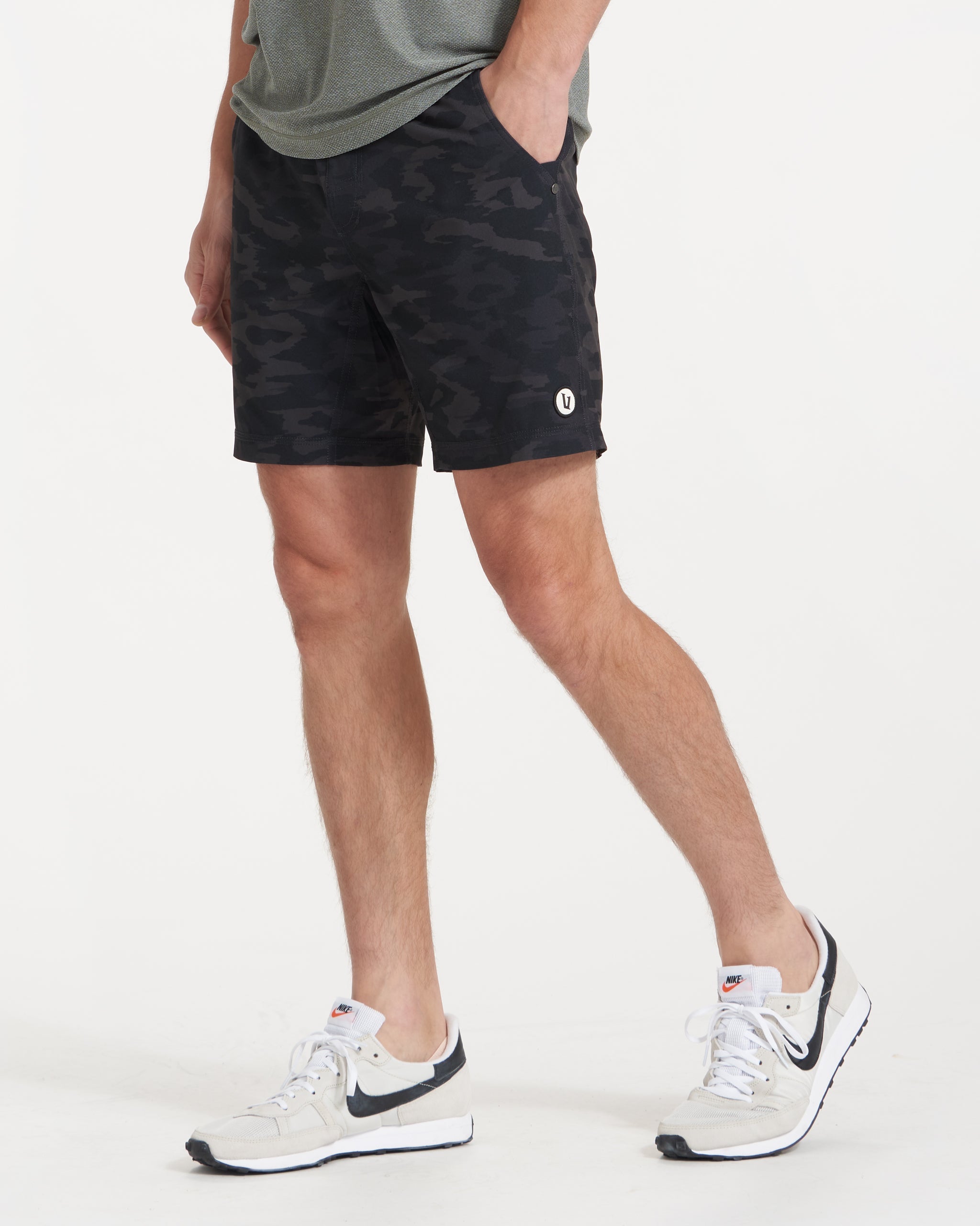 Kore Short Unlined 7 | Black Watercolor Camo - Image 4