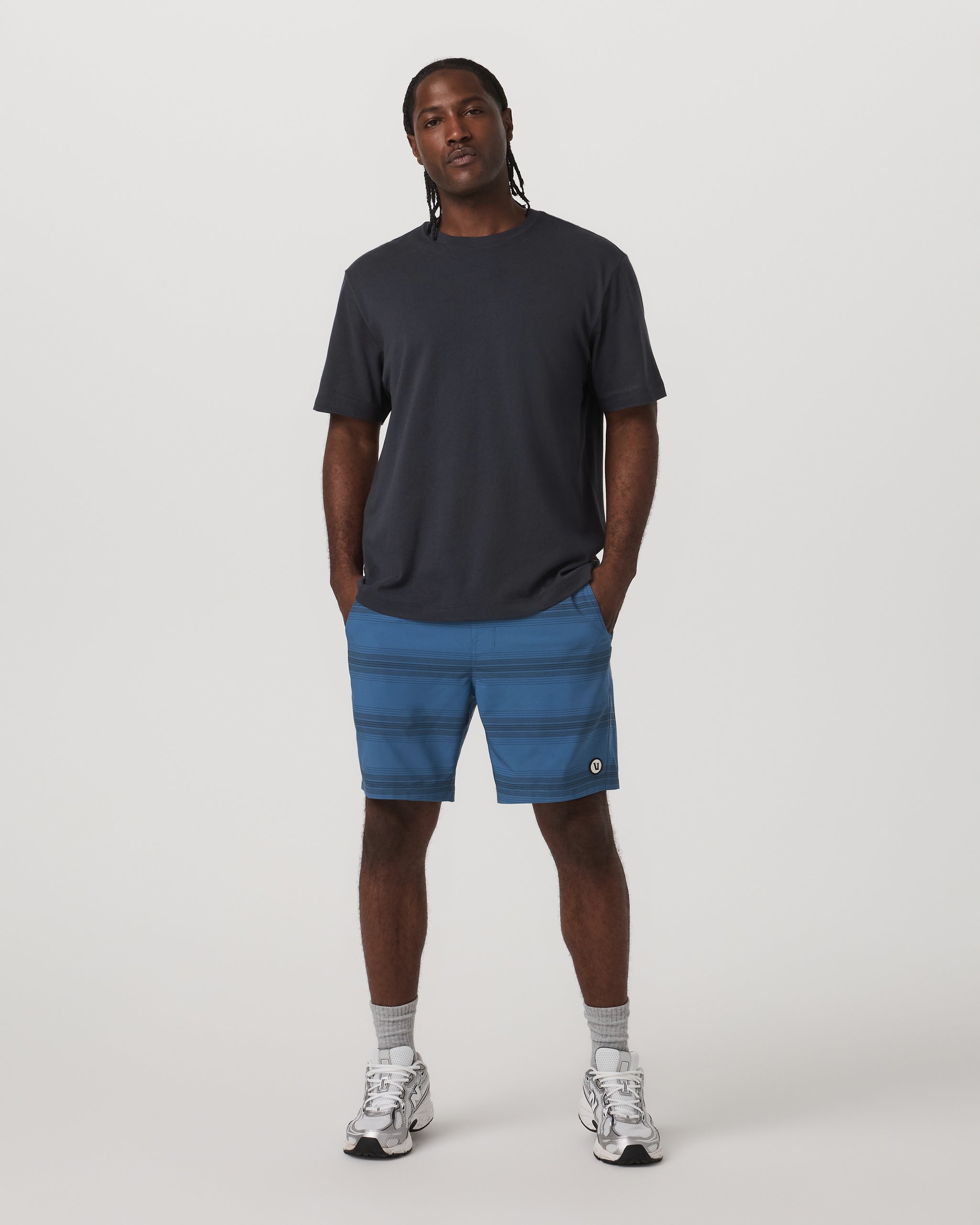 Kore Short Unlined 7 | Sea Gradient Stripe - Image 4