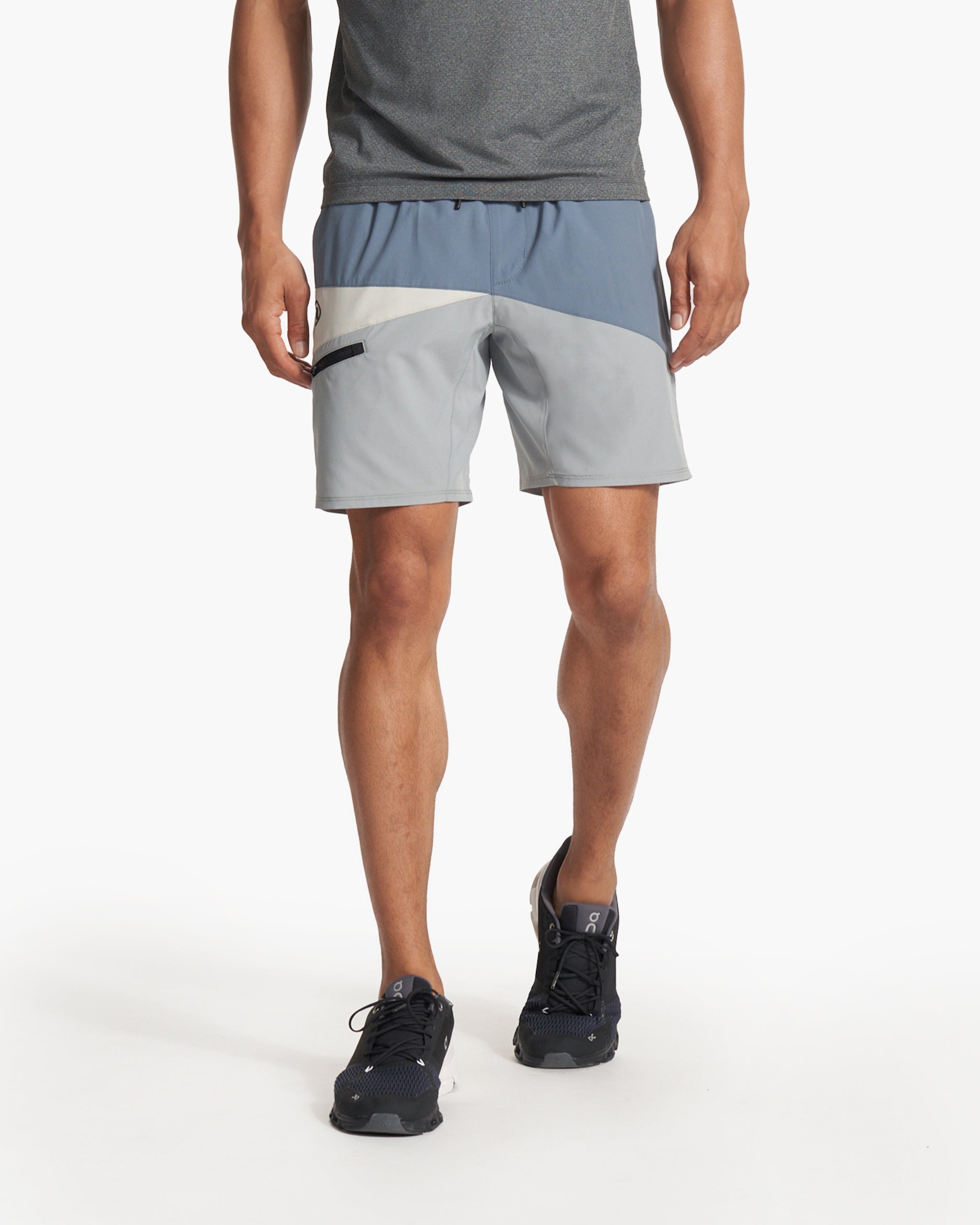 Colorblock Kore Short Lined 7 | Light Azure/Steel/Vapor
