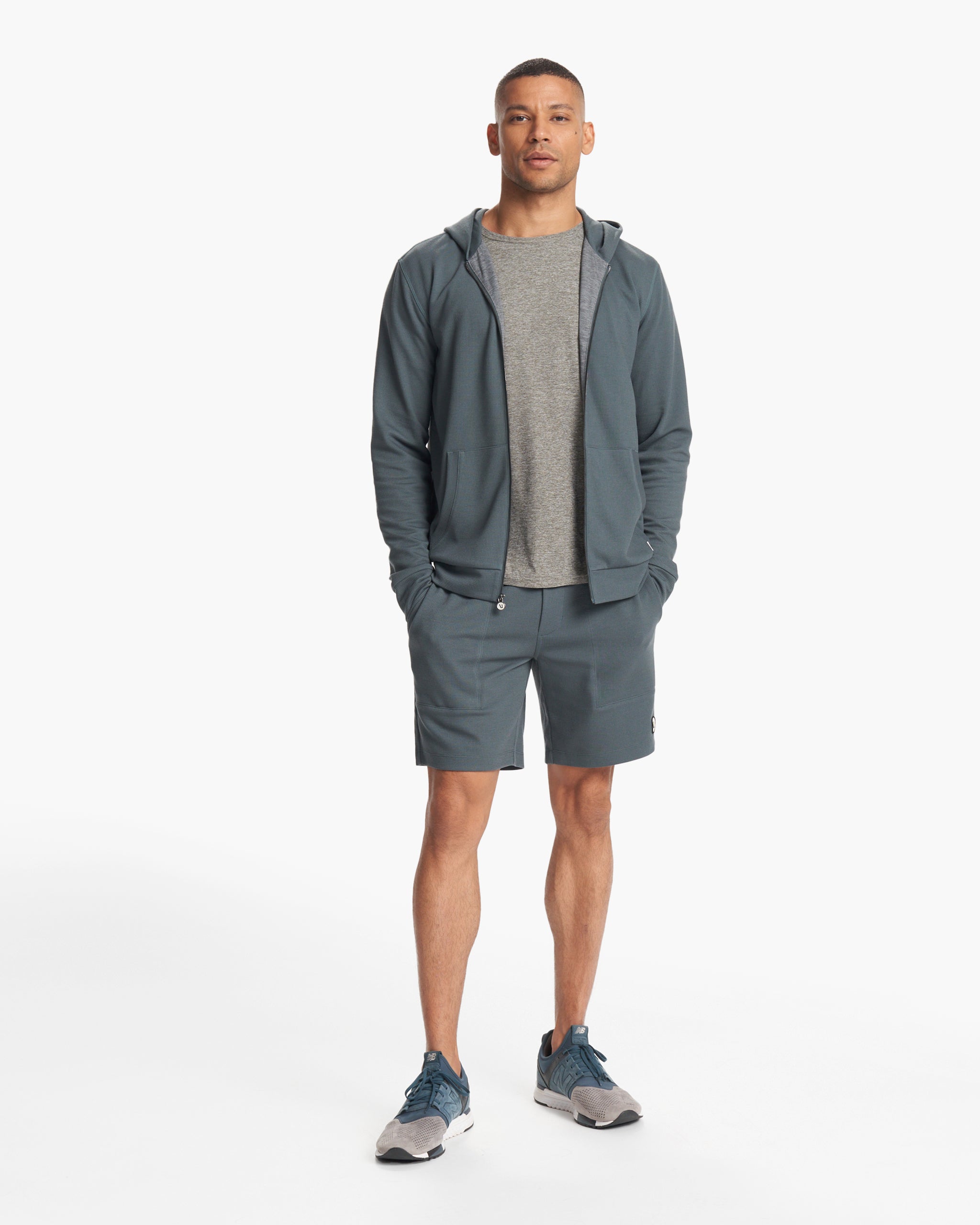Performance Waffle Short | Lake - Image 3