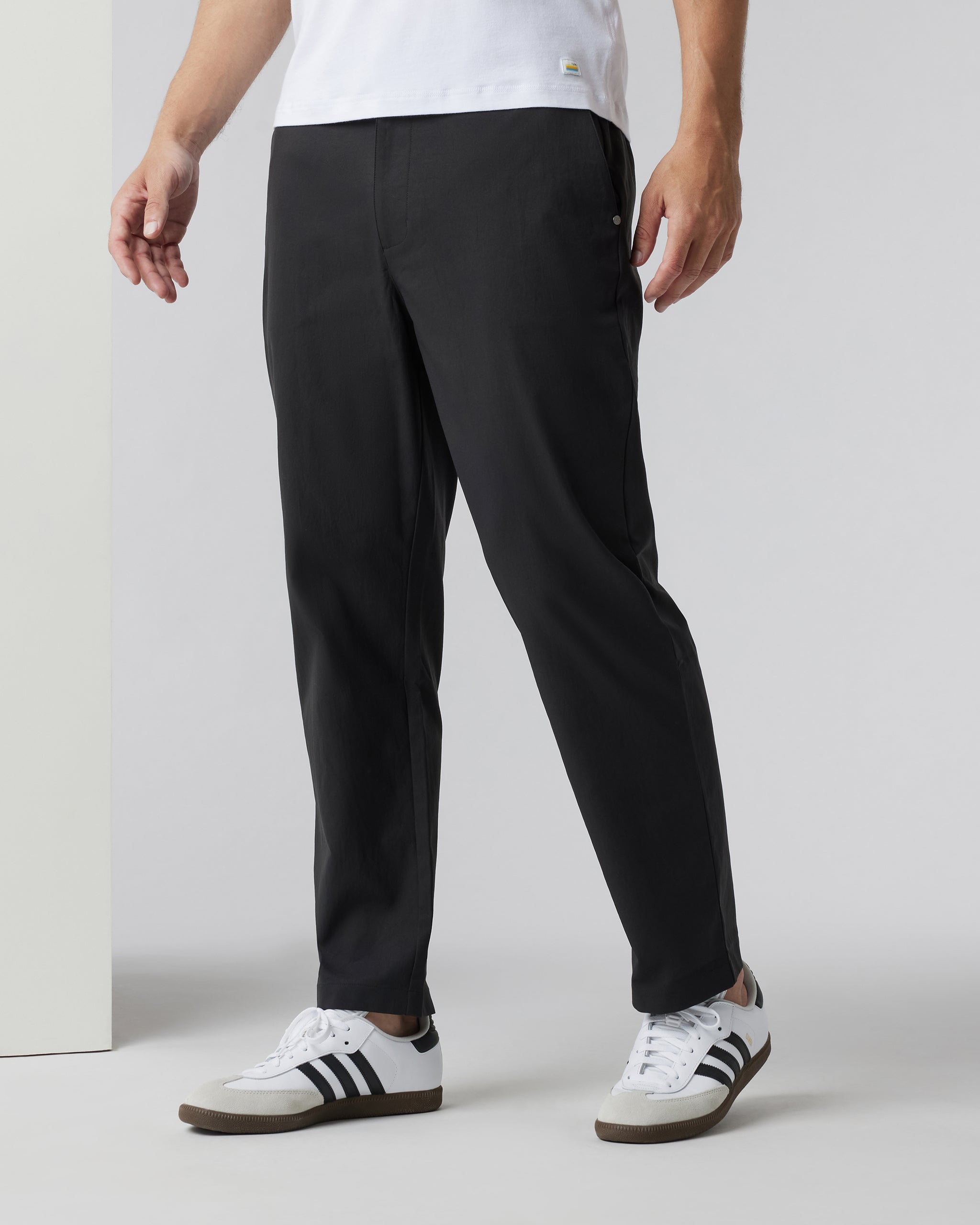 Cascade Crinkle Pant Relaxed 30 | Black - Image 5