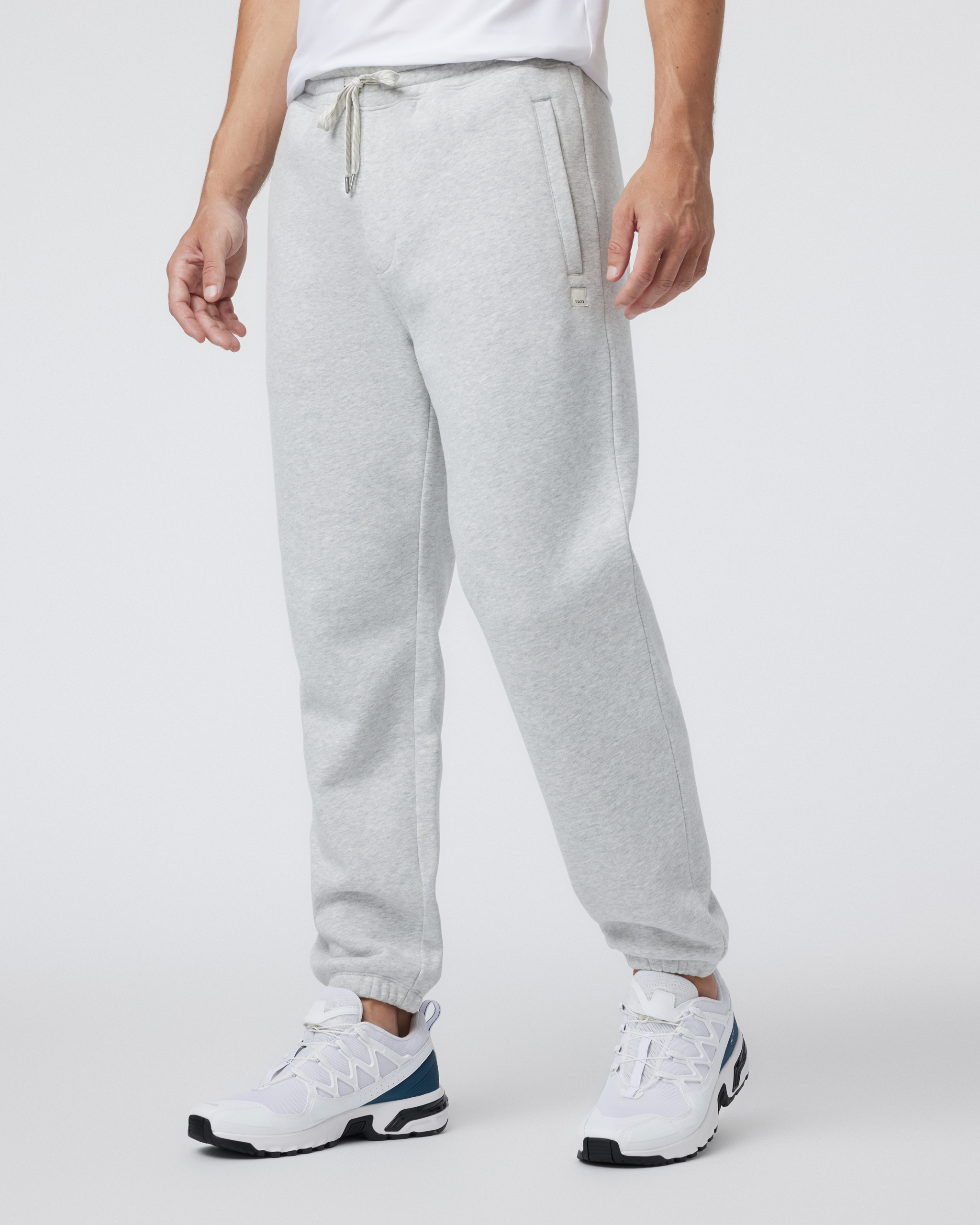 Seaside Sweatpant - Long | Light Heather Grey