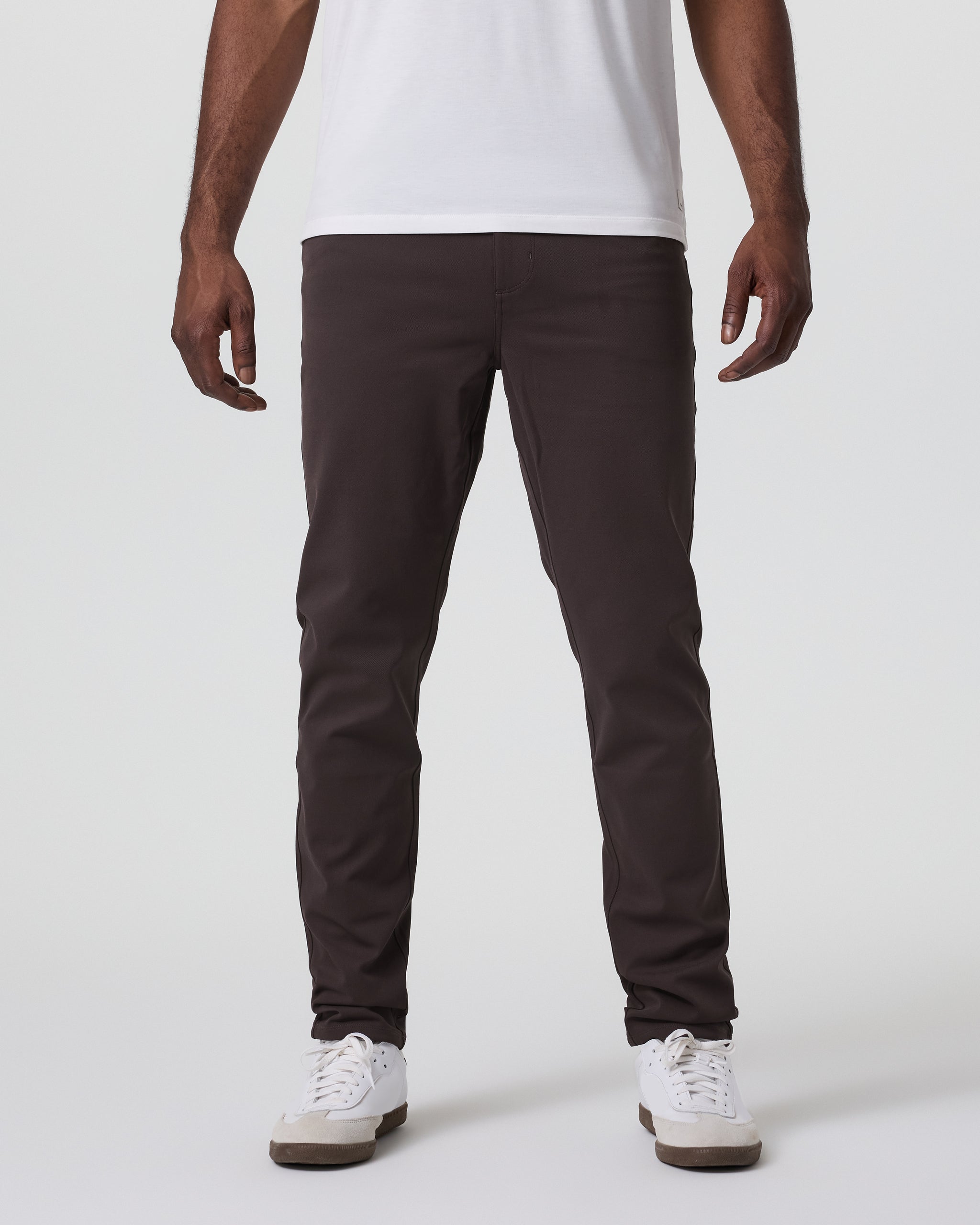 Vuori Meta™ Twill Pant Athletic Slim 32 | Sangria - Image 2