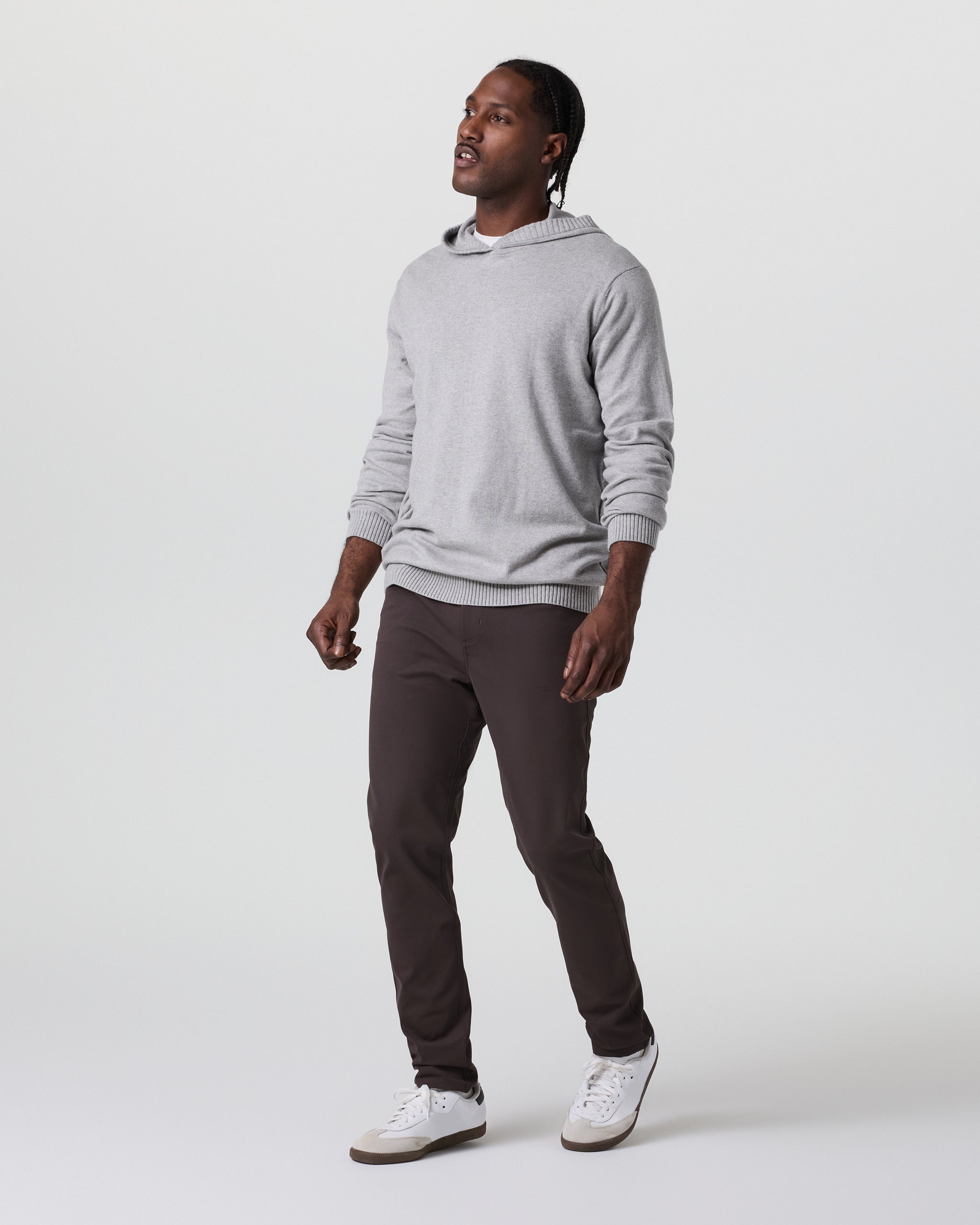 Vuori Meta™ Twill Pant Athletic Slim 32 | Sangria