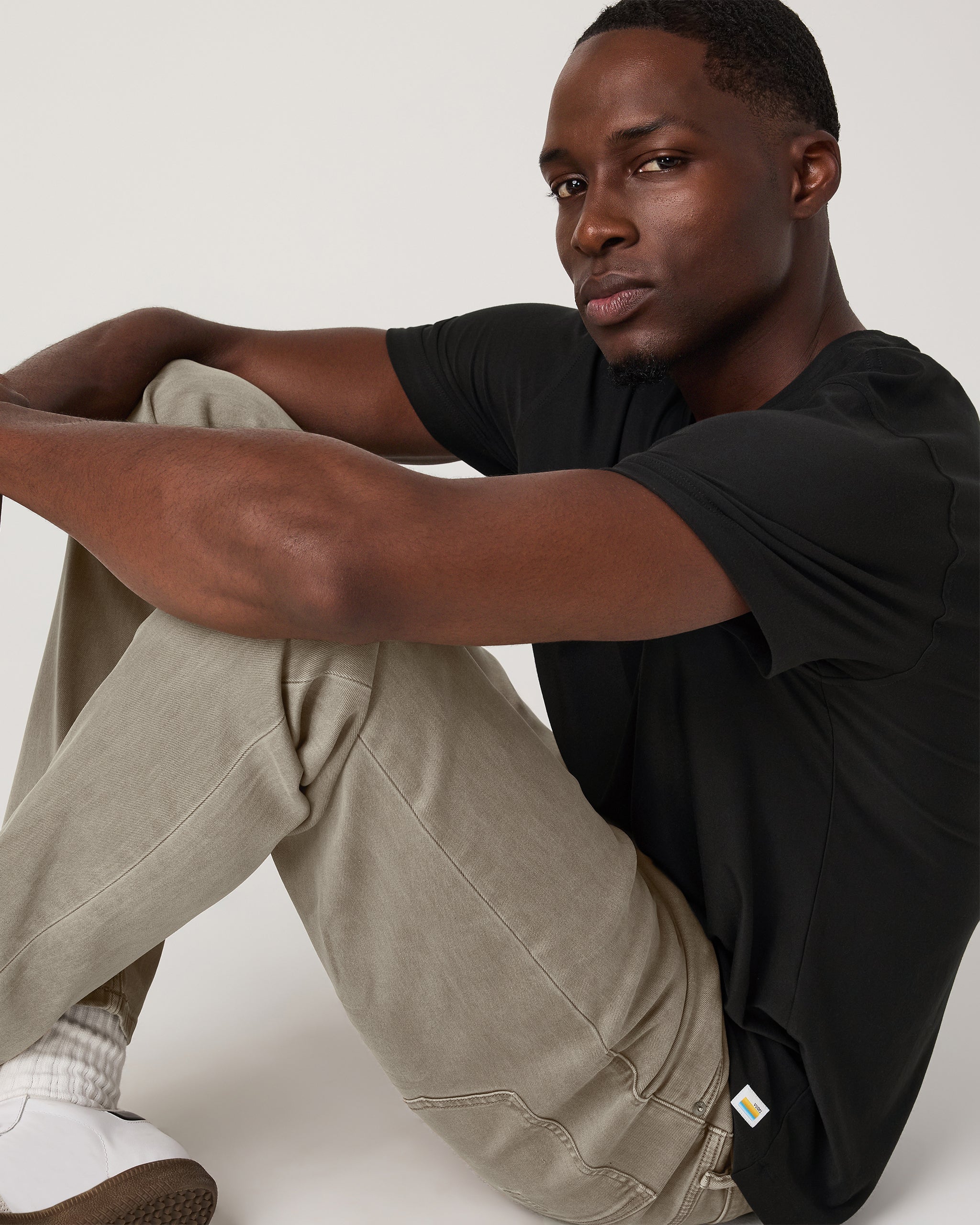 Benton Stretch Twill Pant Athletic Slim Fit 32 | Taupe - Image 5