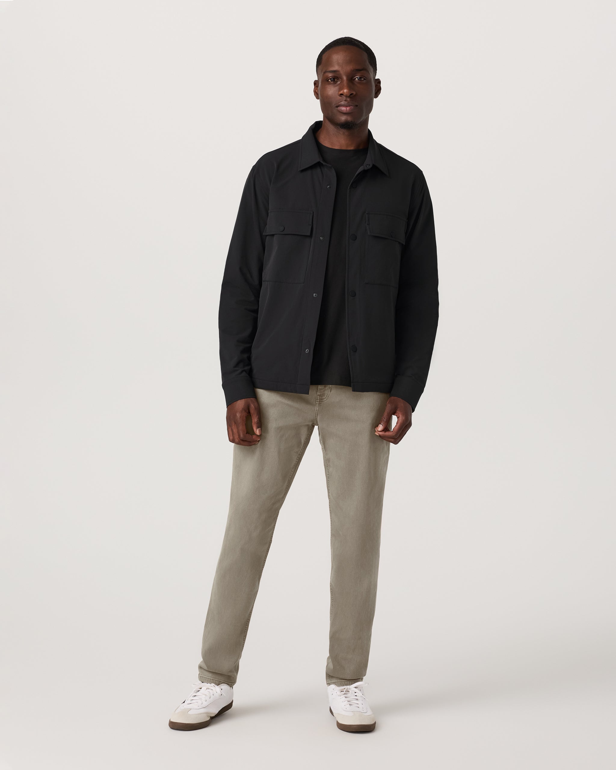 Benton Stretch Twill Pant Athletic Slim Fit 32 | Taupe - Image 4