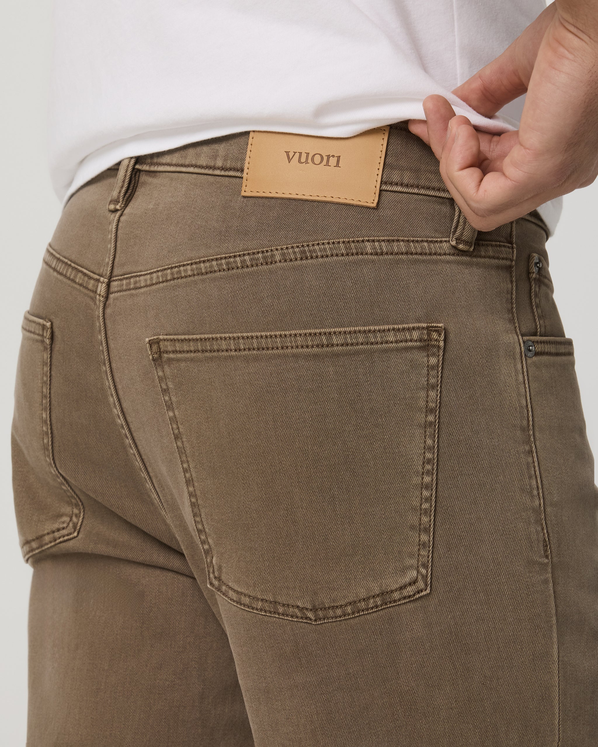 Benton Stretch Twill Pant Classic Fit 32 | Peppercorn - Image 4