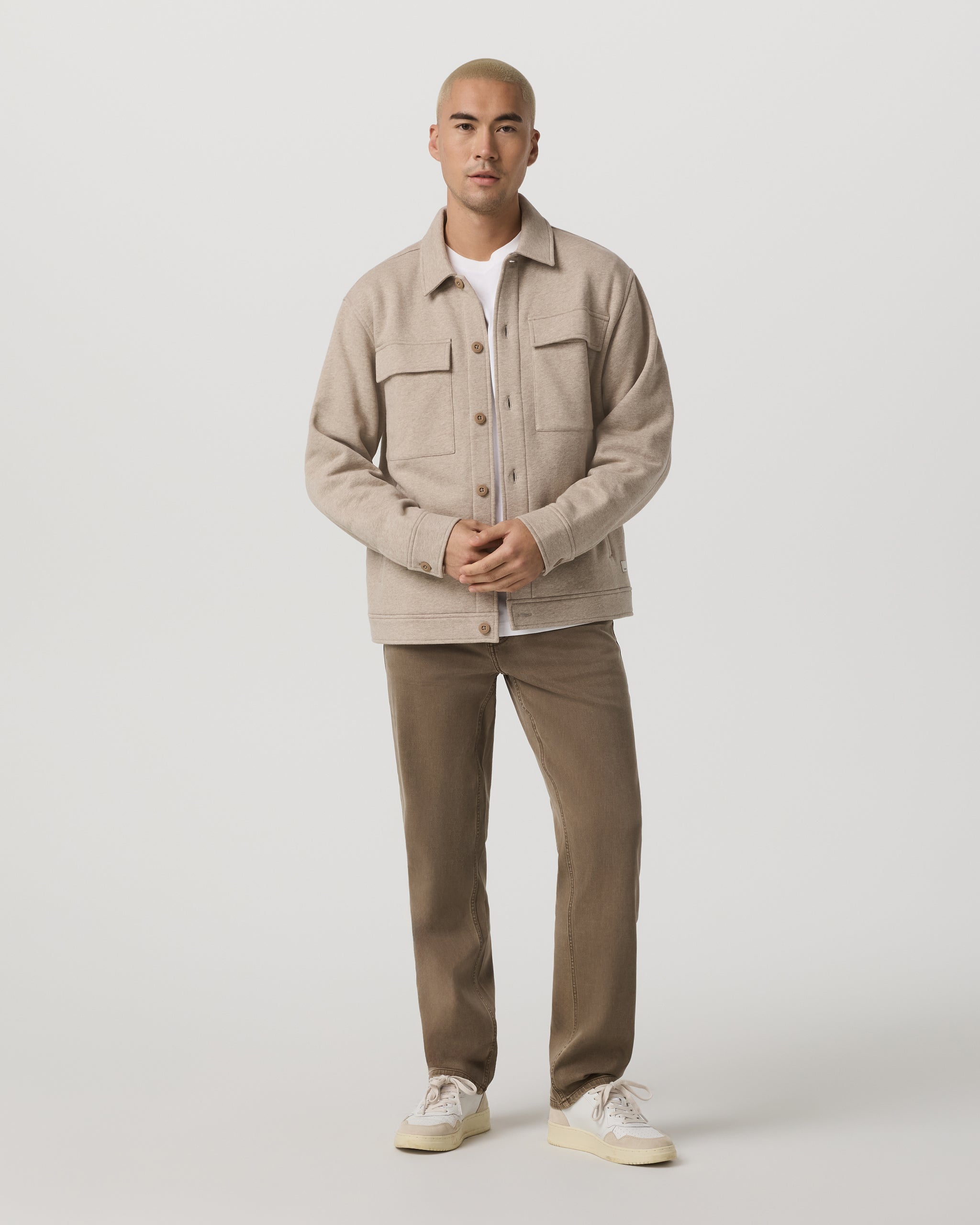 Benton Stretch Twill Pant Classic Fit 32 | Peppercorn - Image 3