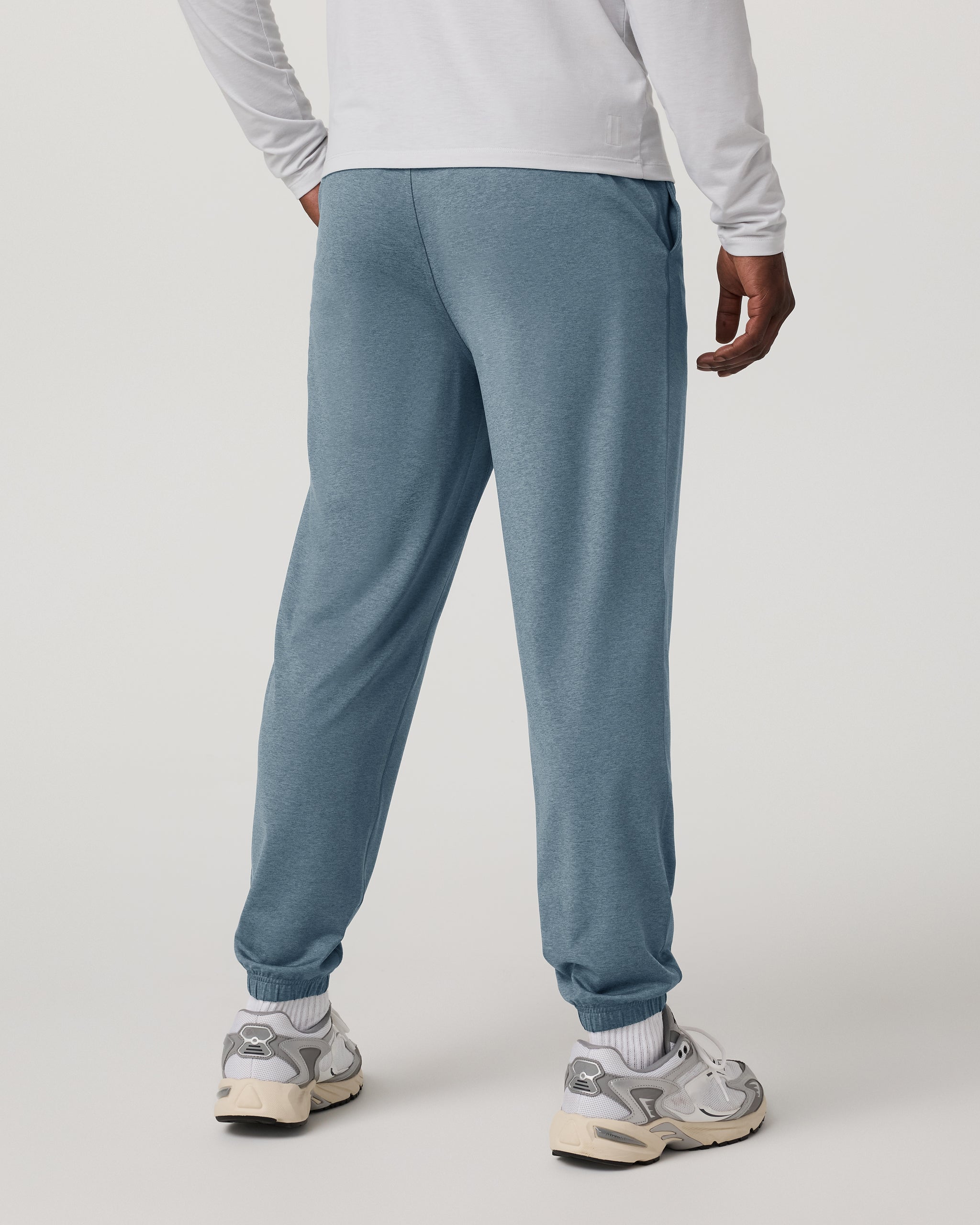 Sunday Performance Sweatpant - Long | Smoke Blue Heather - Image 4