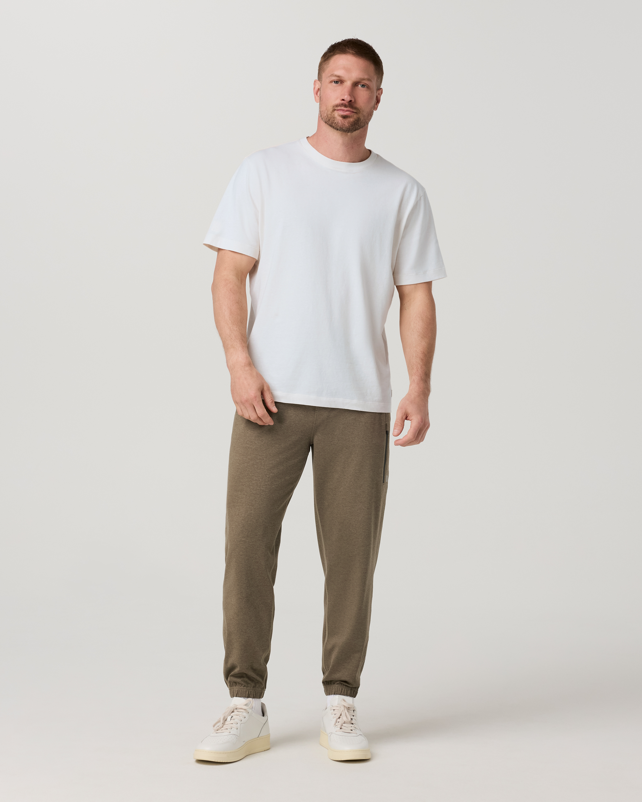 Sunday Performance Sweatpant - Long | Peppercorn Heather - Image 3