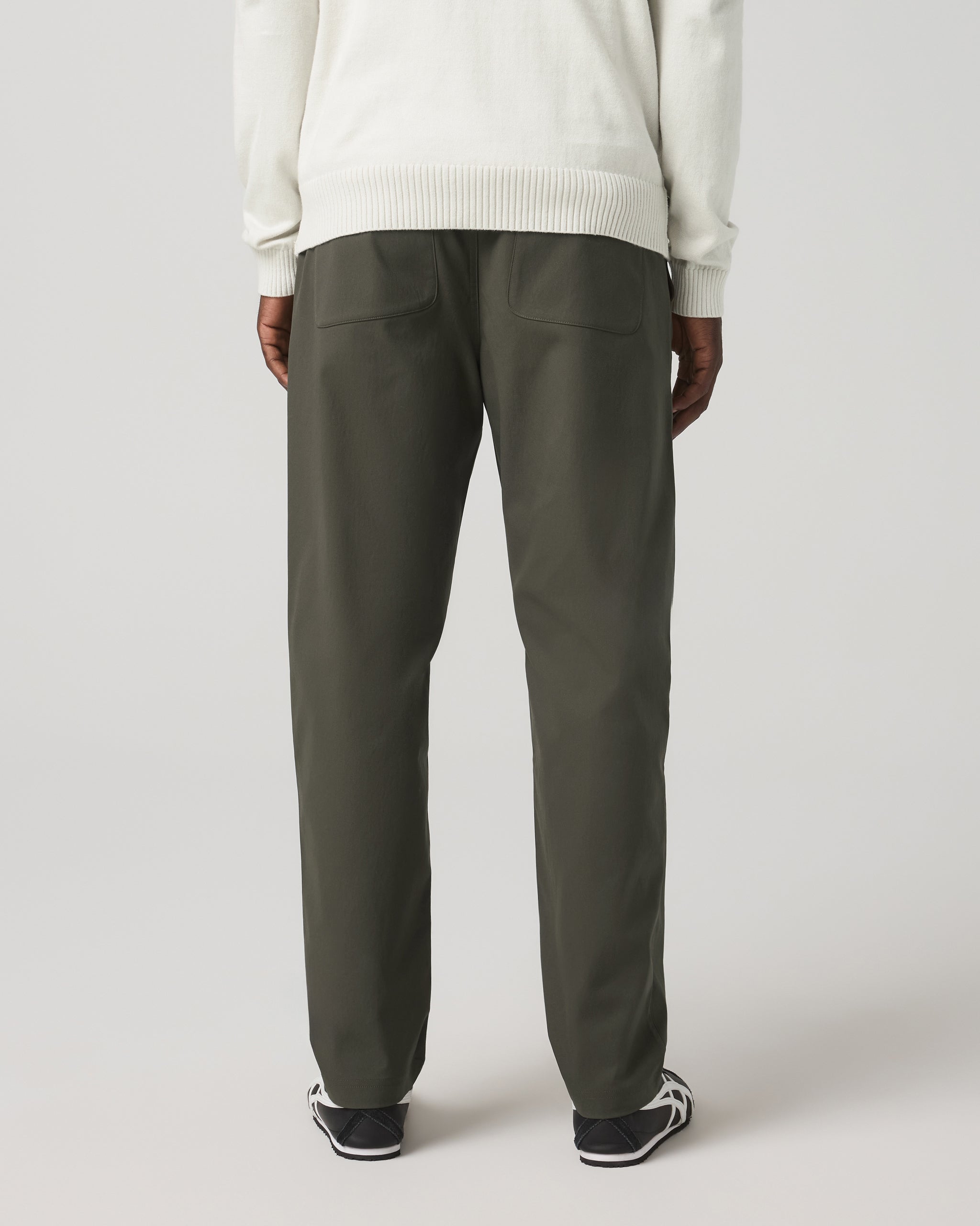 Cascade Elastic Waist Trouser Classic Fit 30 | Dark Oregano - Image 3