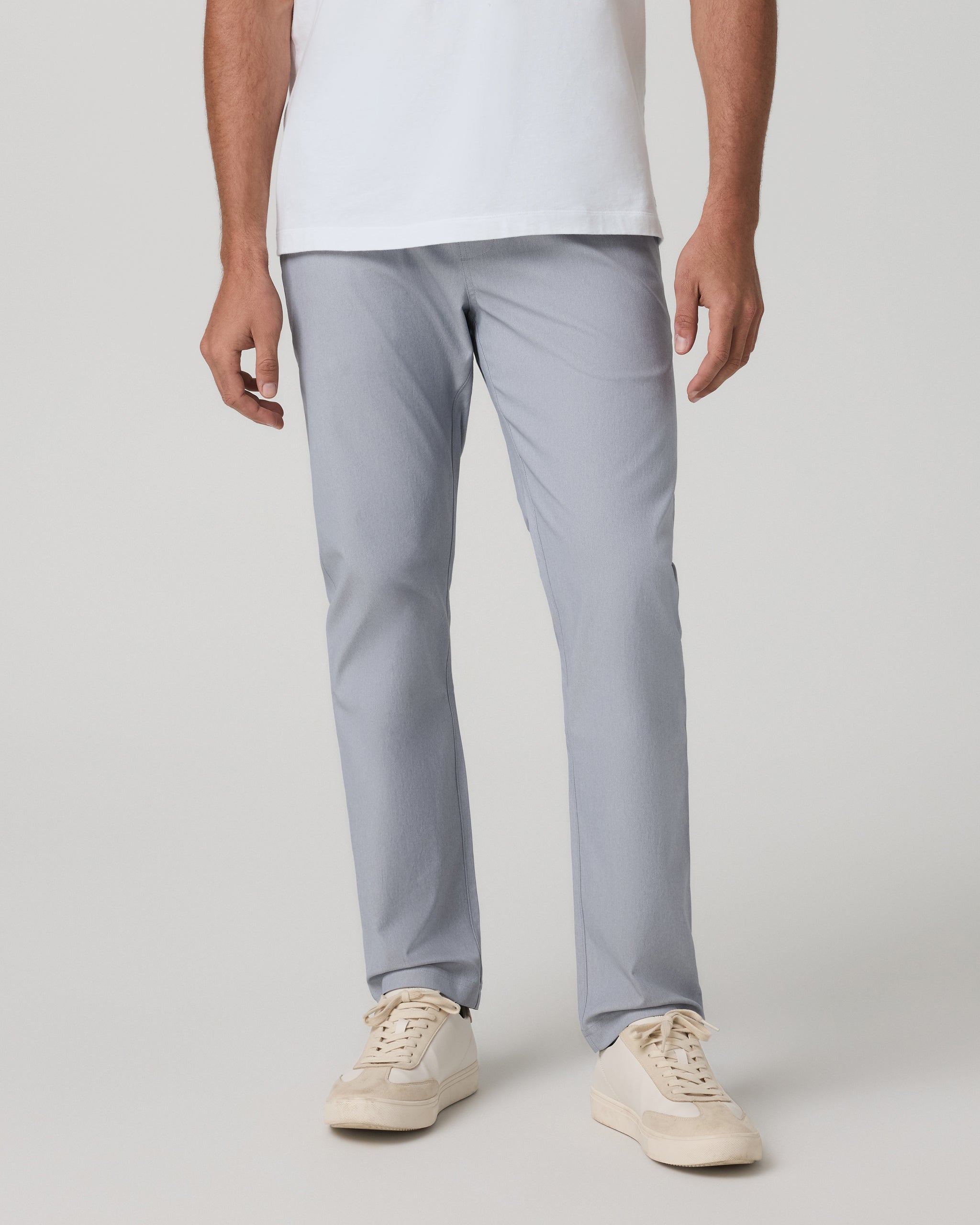 Cascade Elastic Waist Trouser Classic Fit 30 | Heather Grey