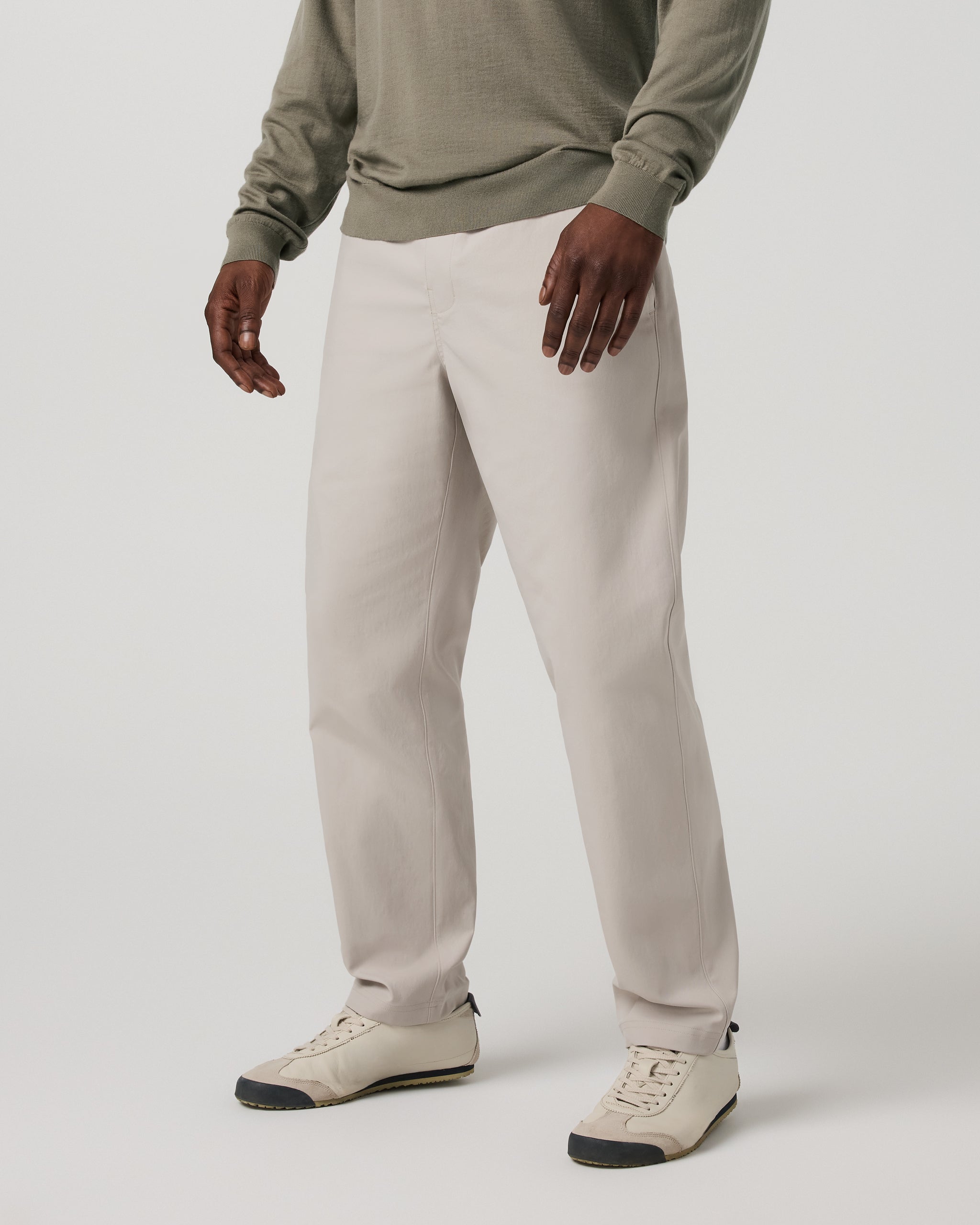 Cascade Elastic Waist Trouser Classic Fit 30 | Pewter - Image 5