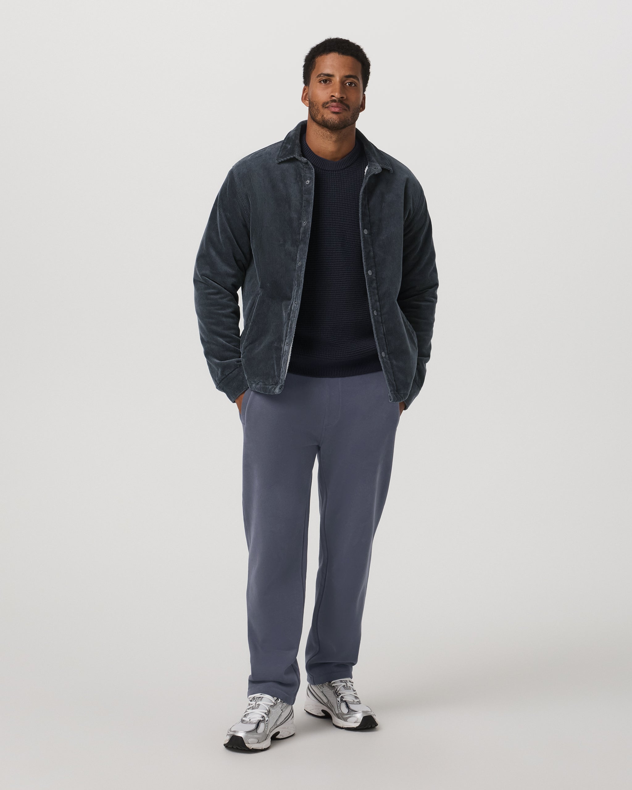 Seaside Straight Leg Sweatpant 30 | Azure - Image 4