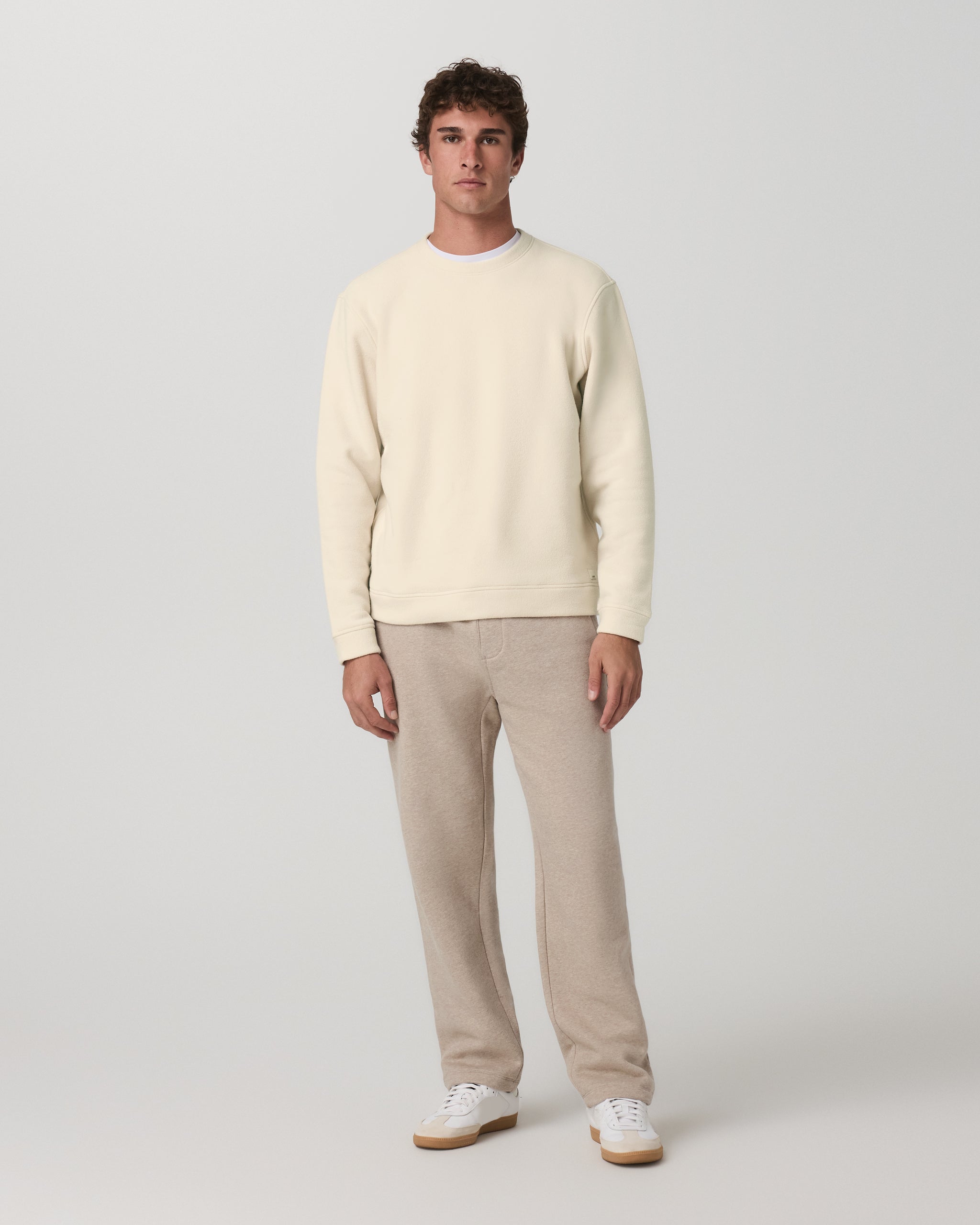 Seaside Straight Leg Sweatpant 30 | Acorn Heather - Image 5