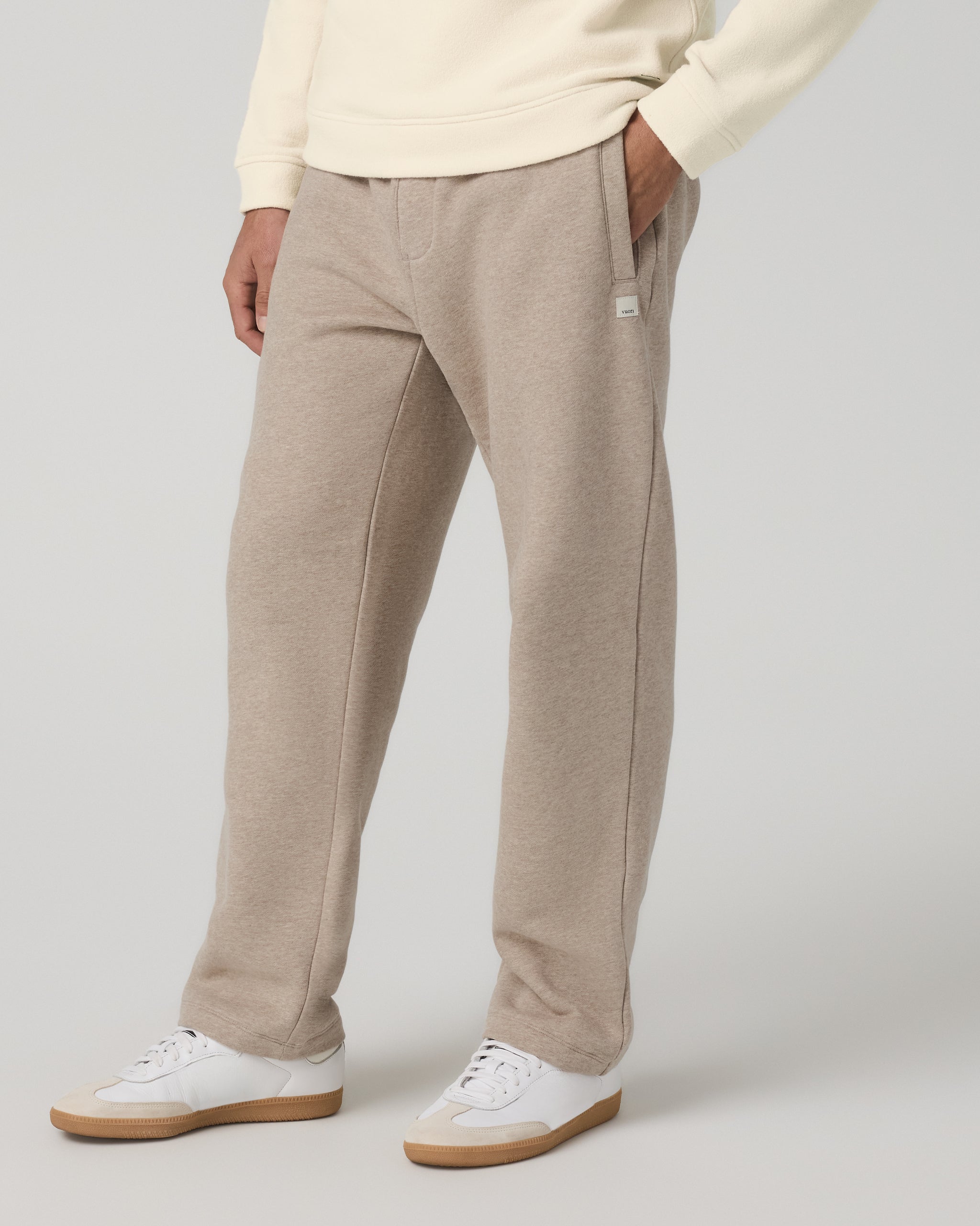 Seaside Straight Leg Sweatpant 30 | Acorn Heather - Image 4
