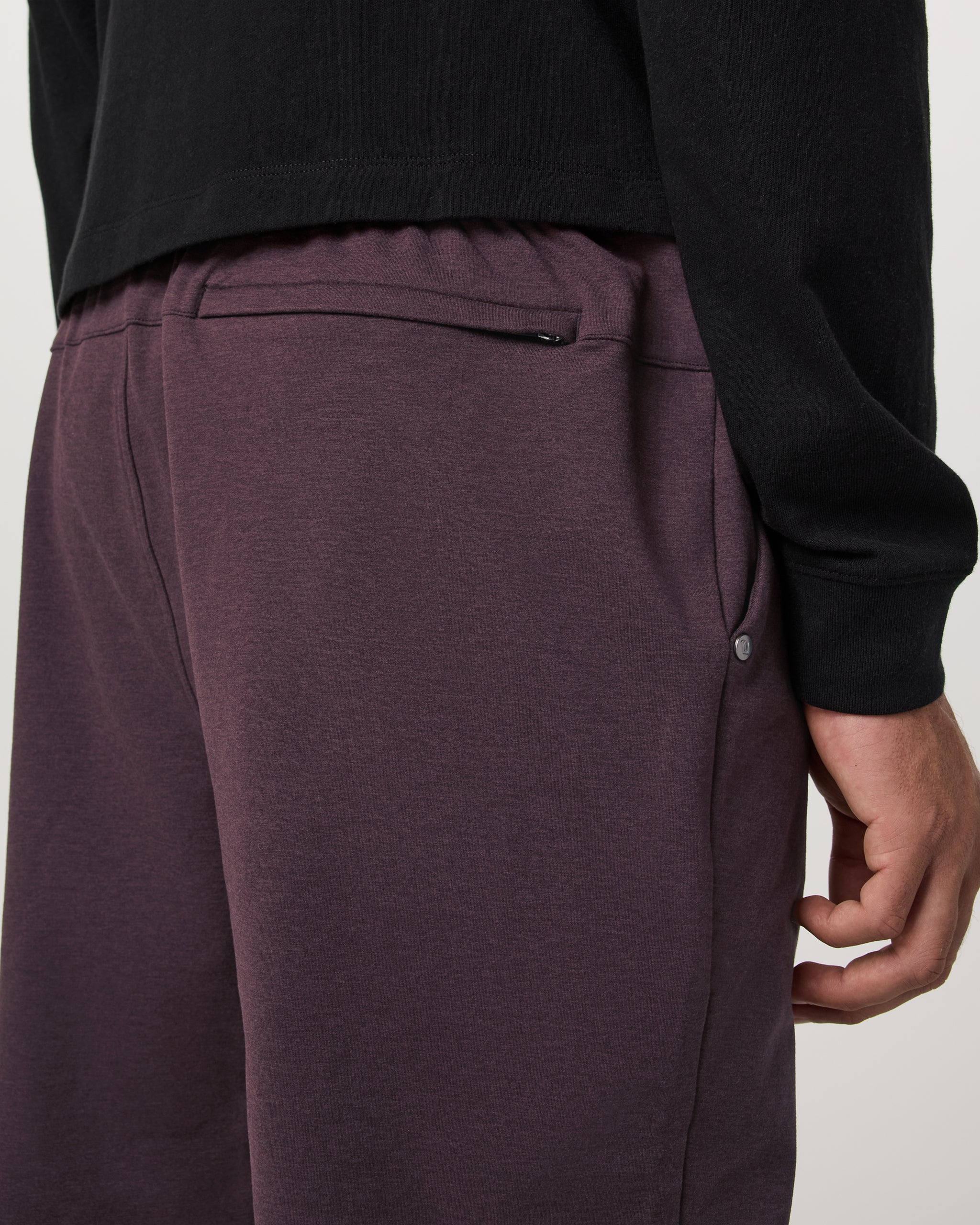 Coronado Sweatpant | Raisin Heather - Image 2