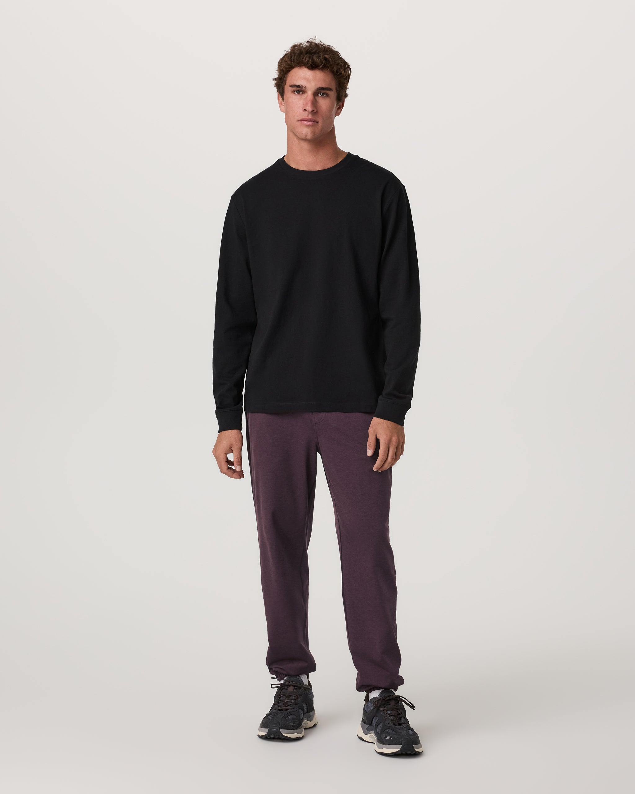 Coronado Sweatpant | Raisin Heather - Image 5