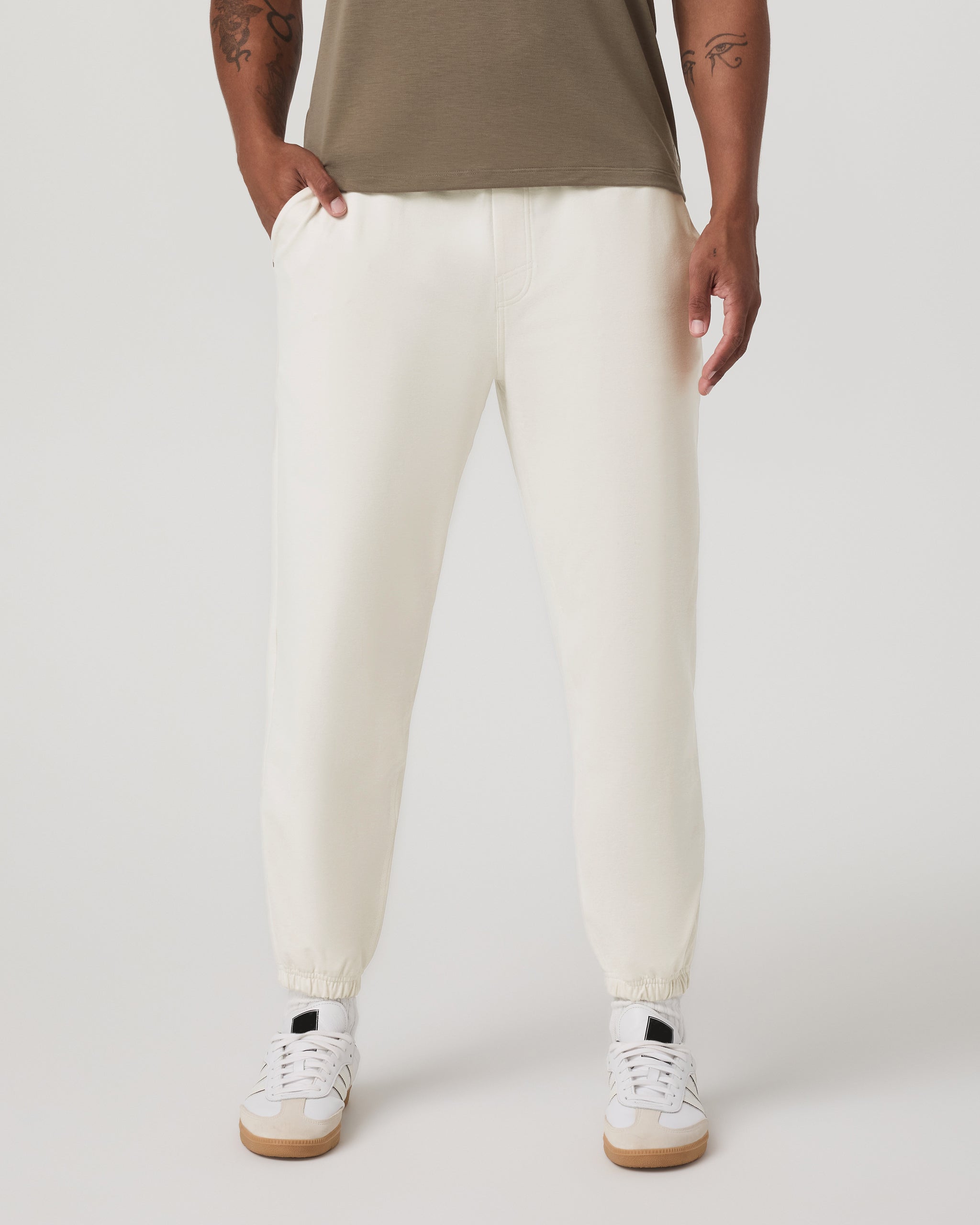 Coronado Sweatpant | Ivory Heather
