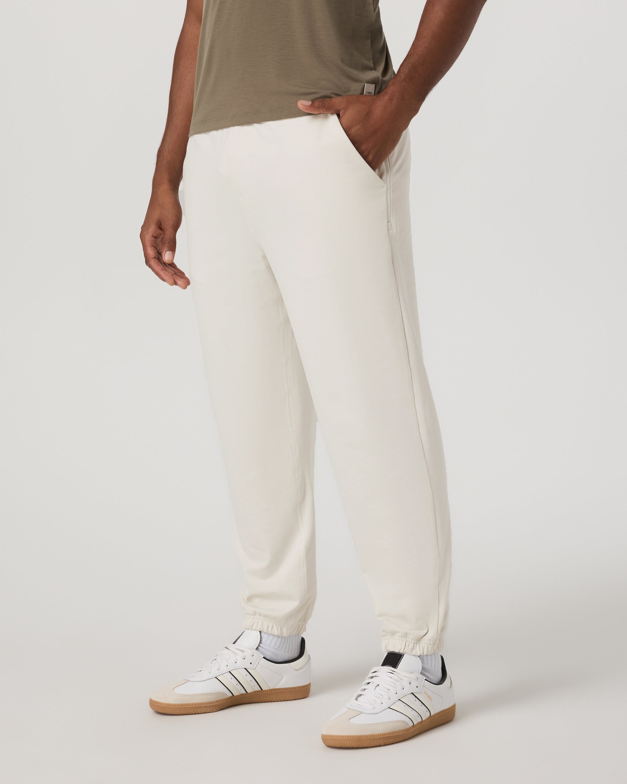 Coronado Sweatpant | Ivory Heather - Image 5
