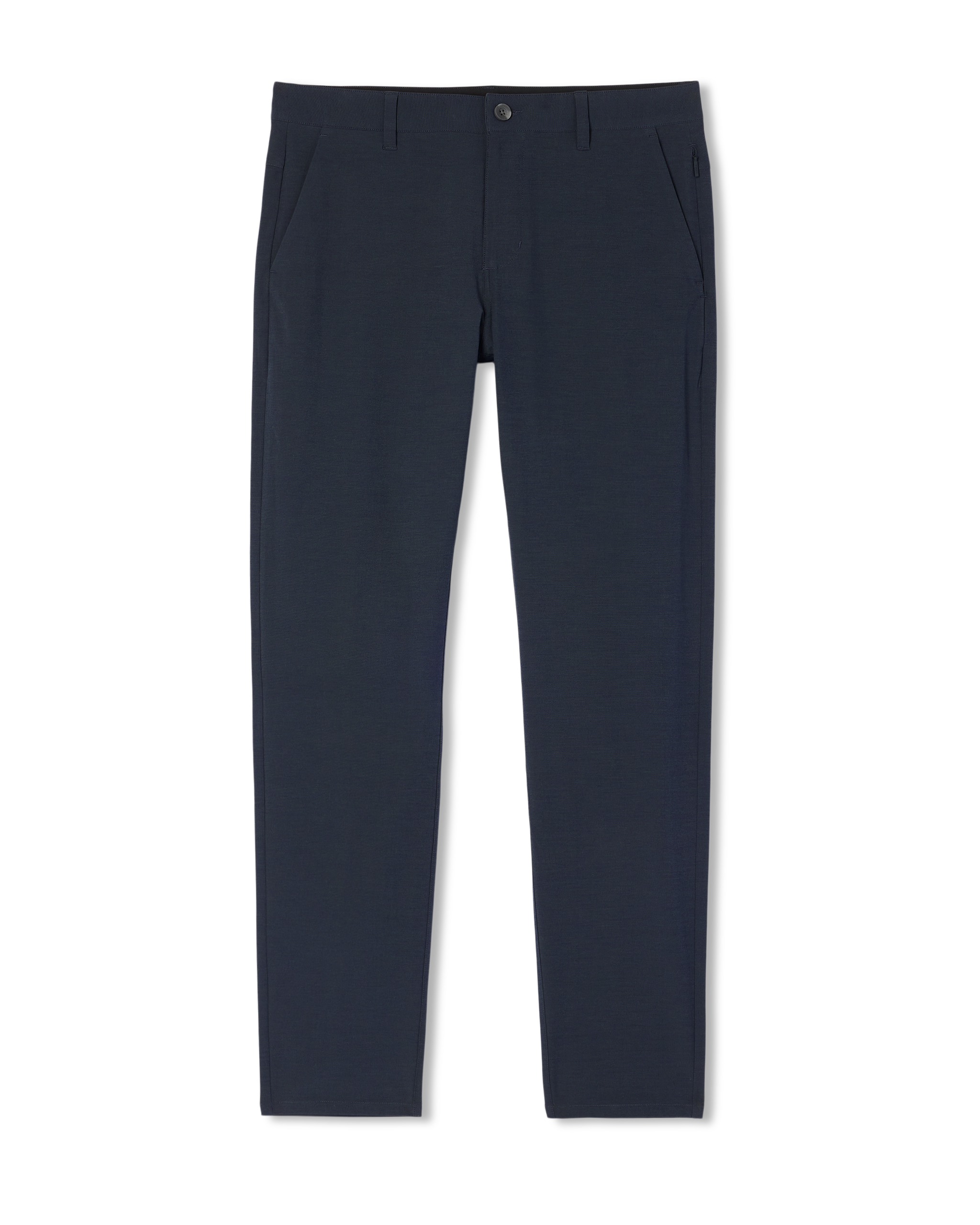 Aim Trouser Athletic Slim Fit 30 | Navy Linen Texture - Image 6