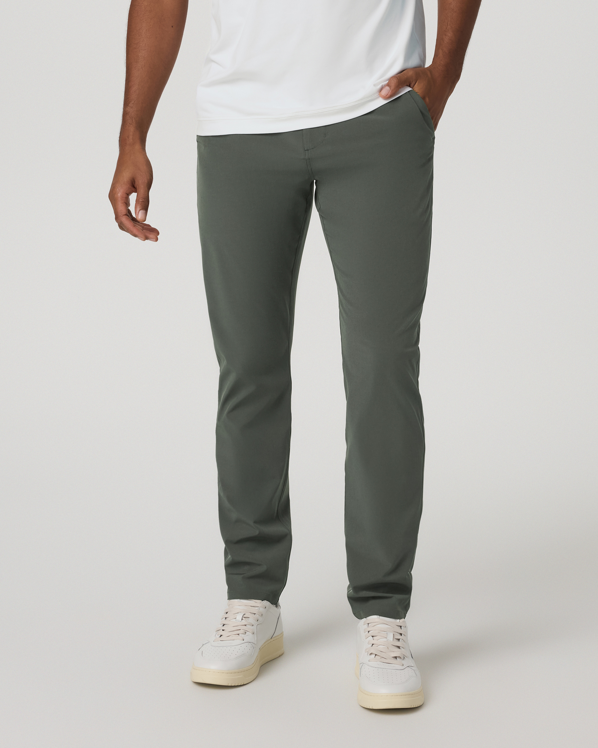 Aim Trouser Athletic Slim Fit 30 | River Rock - Image 5